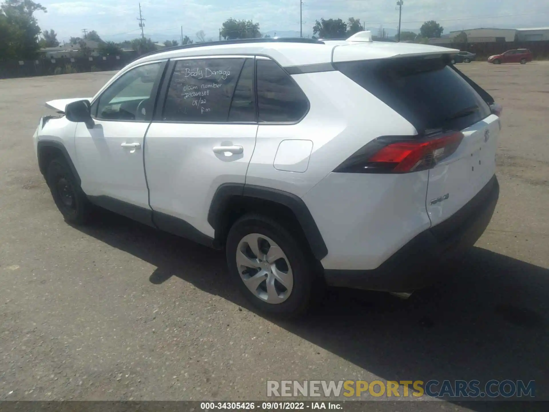 3 Photograph of a damaged car 2T3F1RFV6MW208500 TOYOTA RAV4 2021