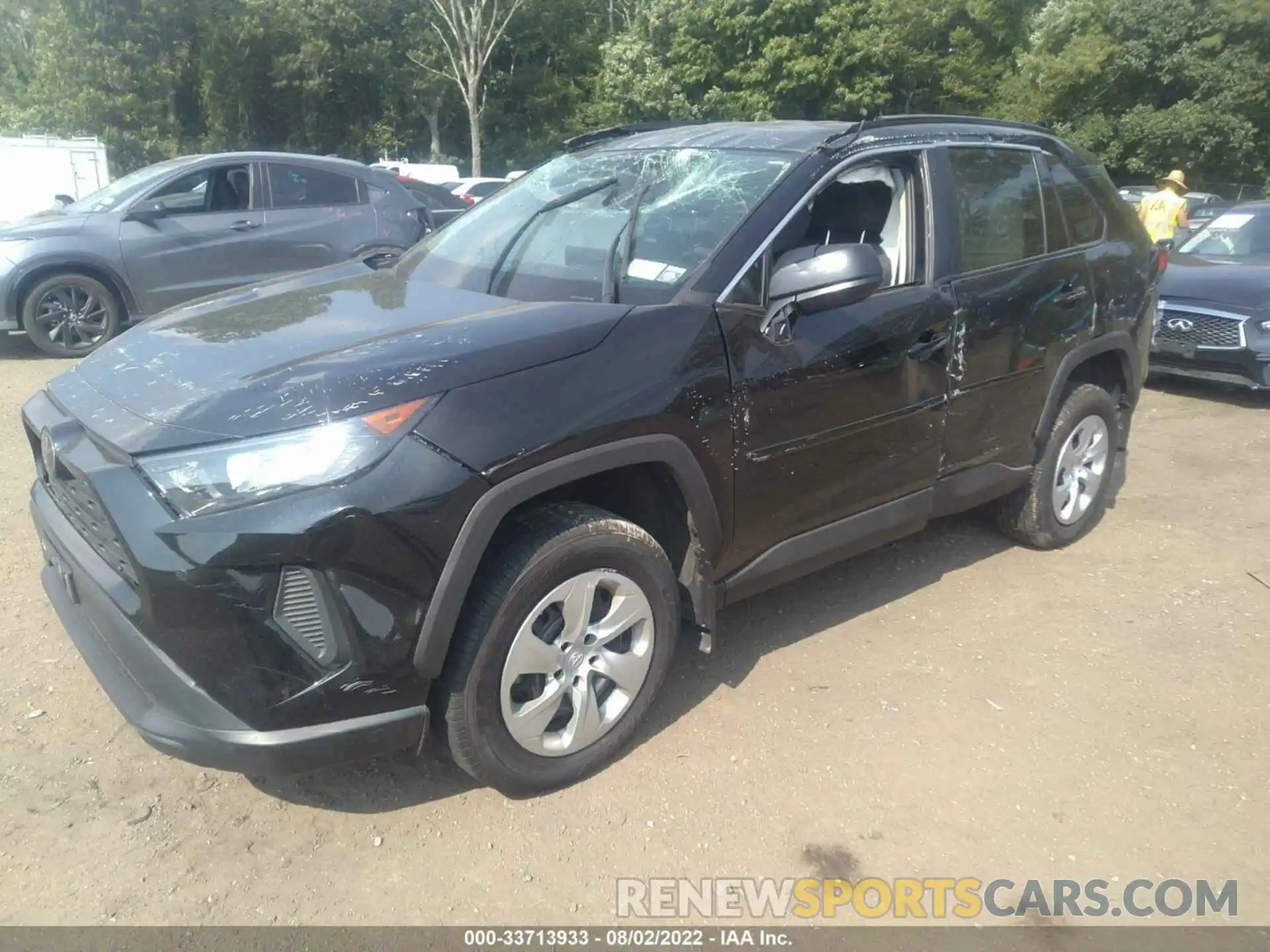 2 Photograph of a damaged car 2T3F1RFV7MC159762 TOYOTA RAV4 2021