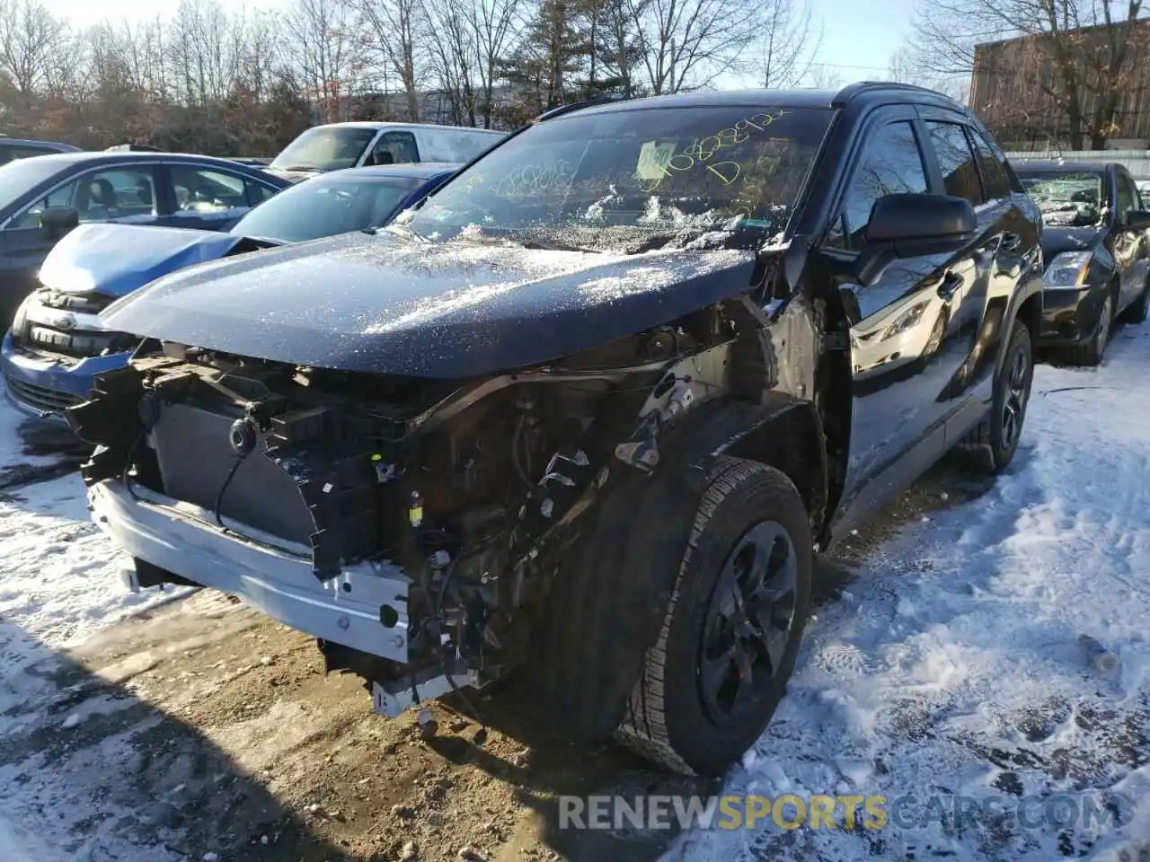 2 Photograph of a damaged car 2T3F1RFV7MC163147 TOYOTA RAV4 2021