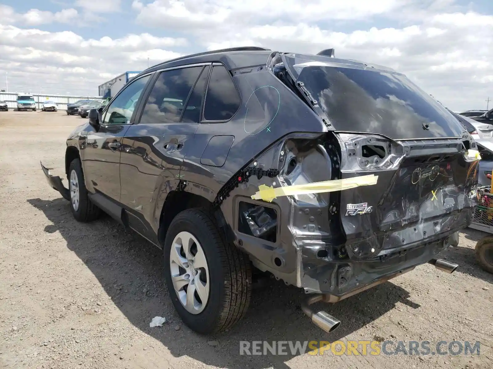 3 Photograph of a damaged car 2T3F1RFV7MC169322 TOYOTA RAV4 2021