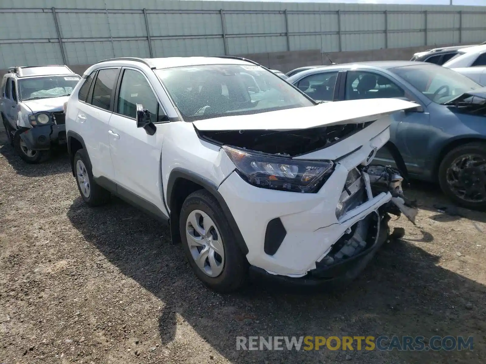 1 Photograph of a damaged car 2T3F1RFV7MC178926 TOYOTA RAV4 2021