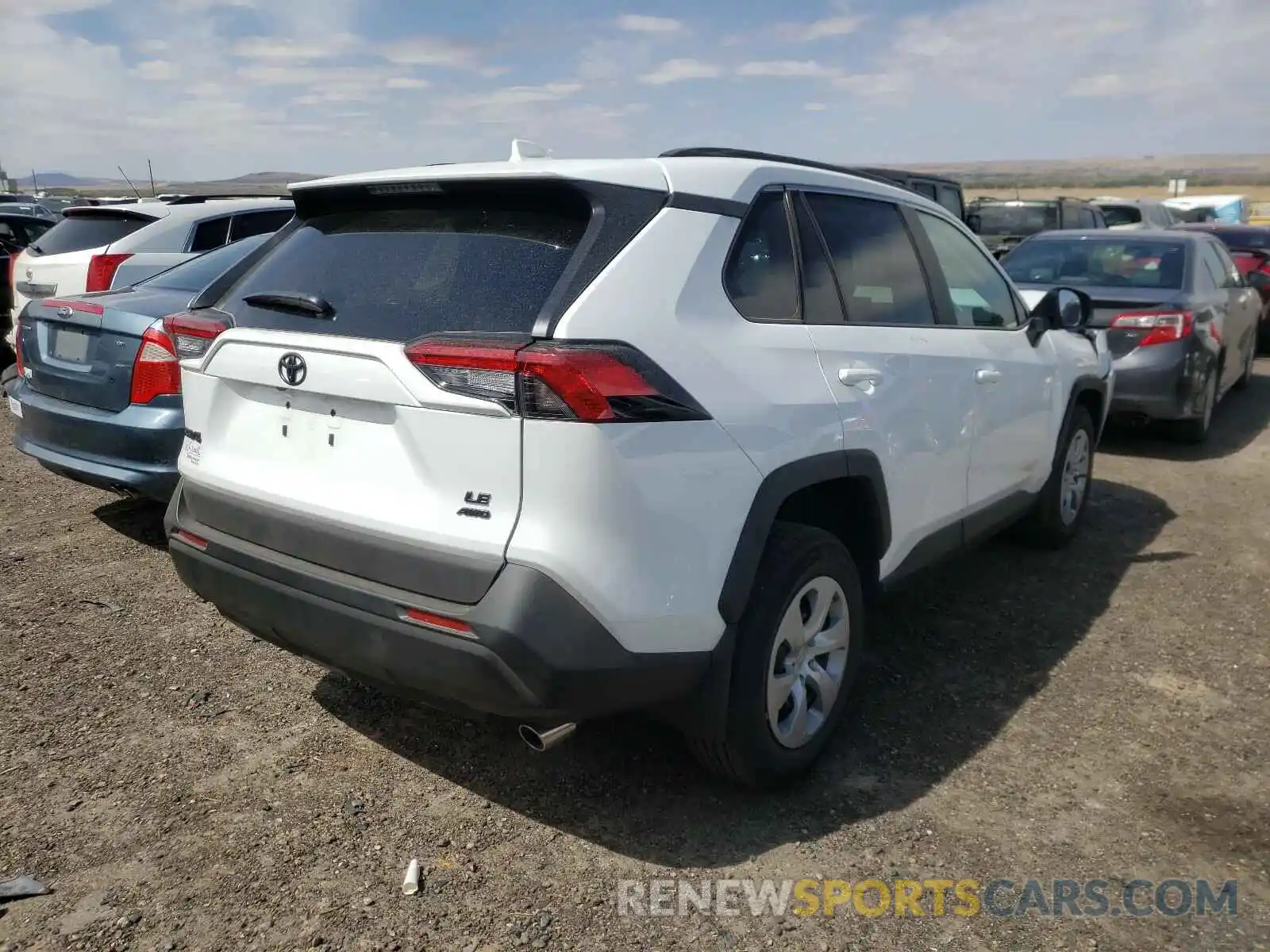 4 Photograph of a damaged car 2T3F1RFV7MC178926 TOYOTA RAV4 2021