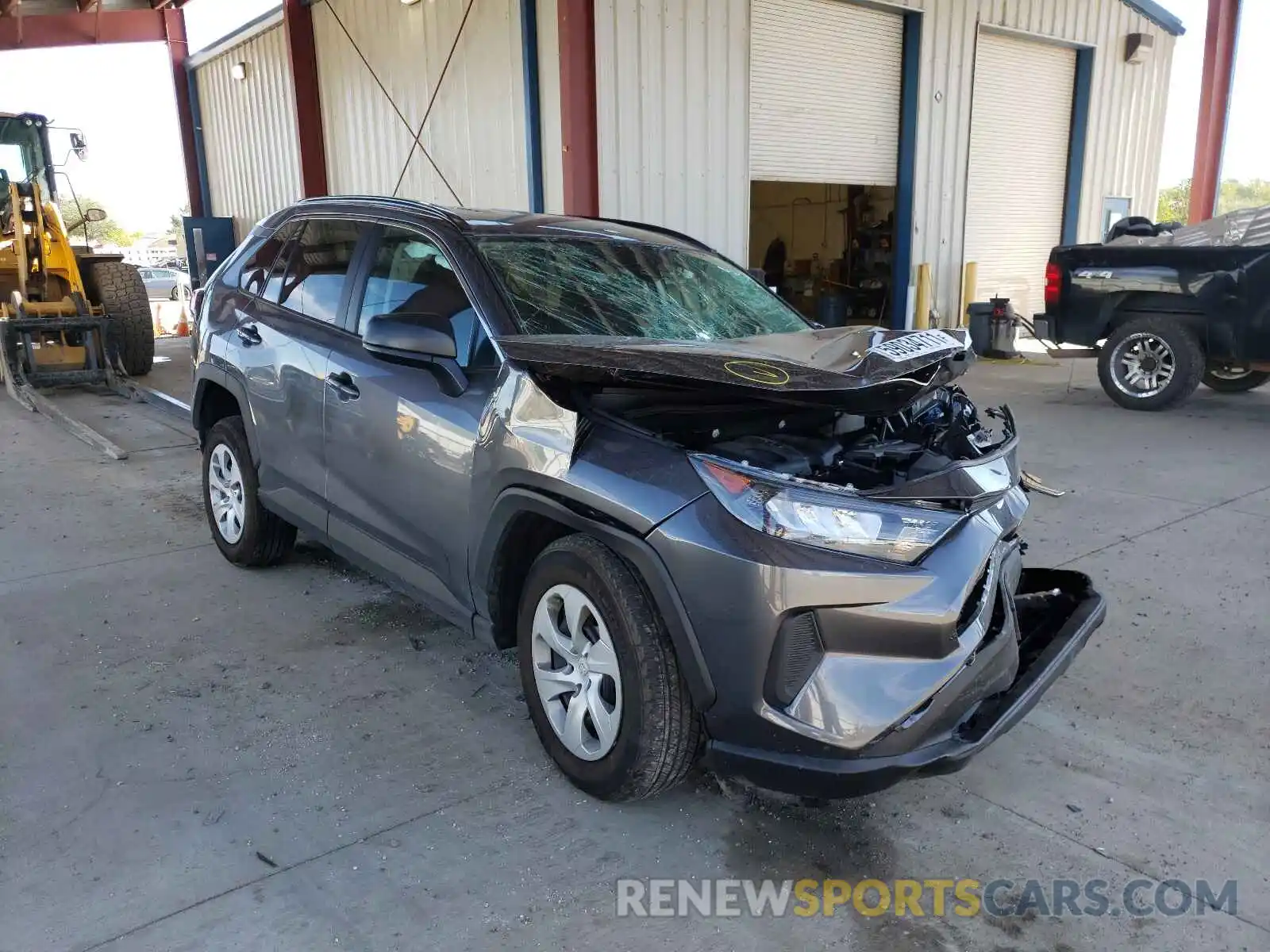 1 Photograph of a damaged car 2T3F1RFV7MC196696 TOYOTA RAV4 2021