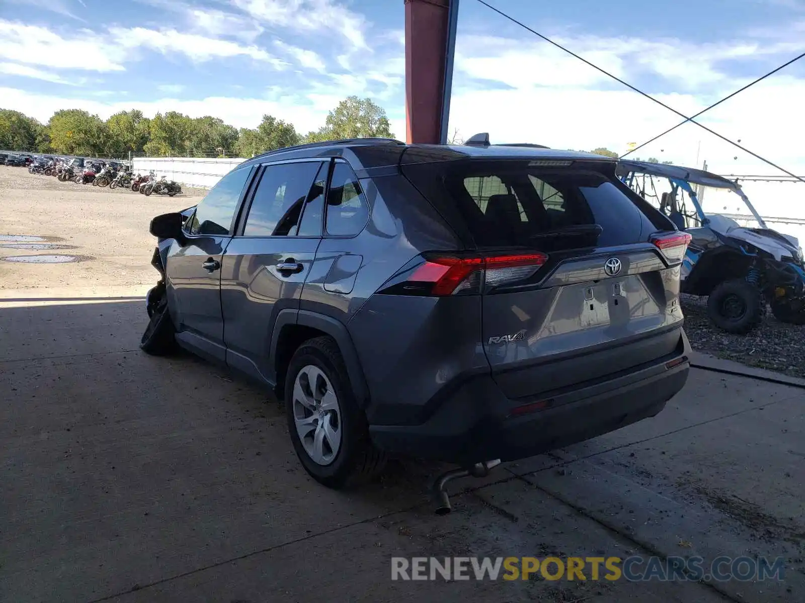 3 Photograph of a damaged car 2T3F1RFV7MC196696 TOYOTA RAV4 2021