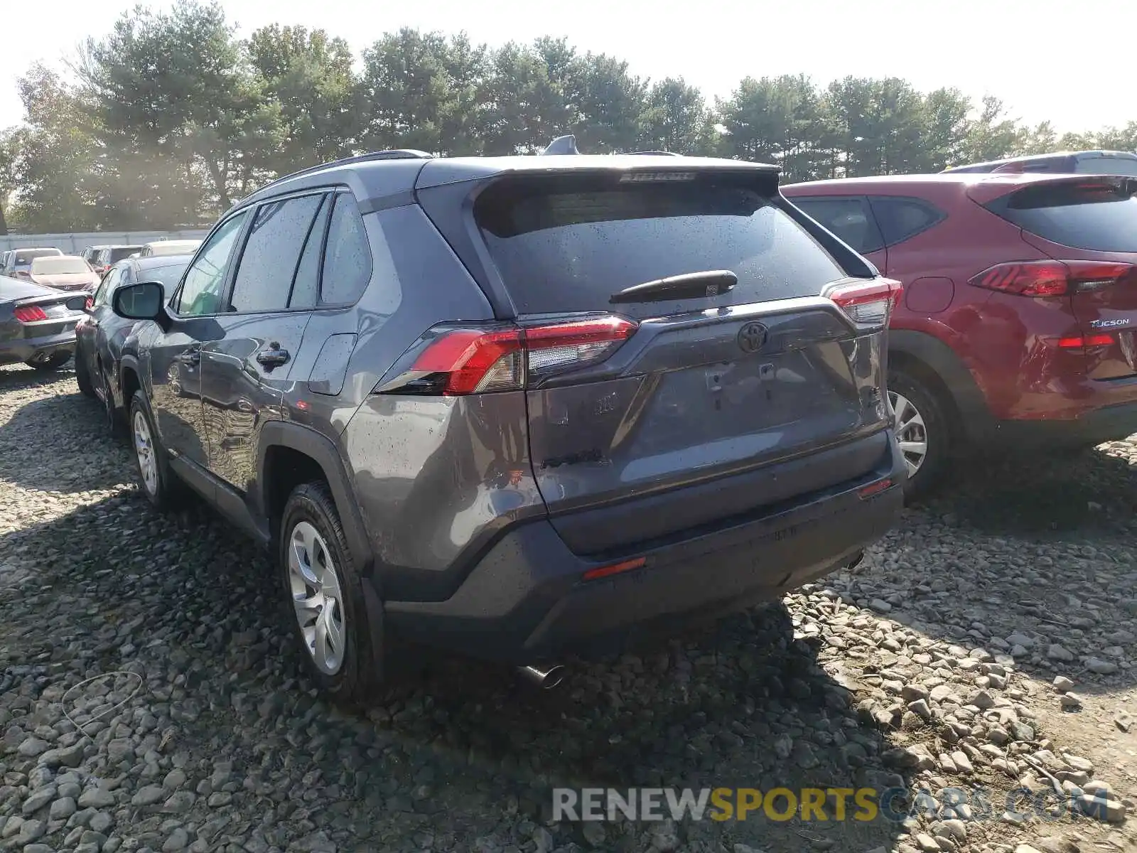 3 Photograph of a damaged car 2T3F1RFV7MC200505 TOYOTA RAV4 2021