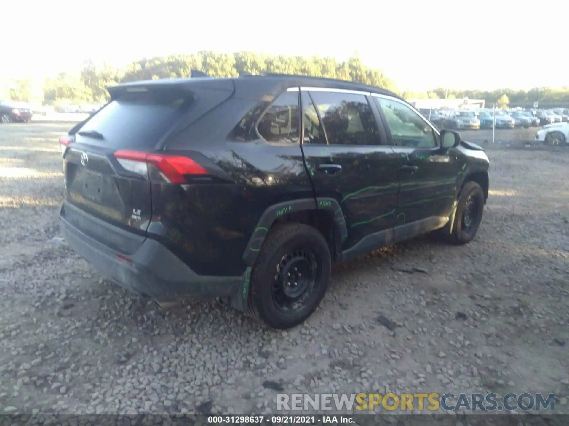 4 Photograph of a damaged car 2T3F1RFV7MC212752 TOYOTA RAV4 2021