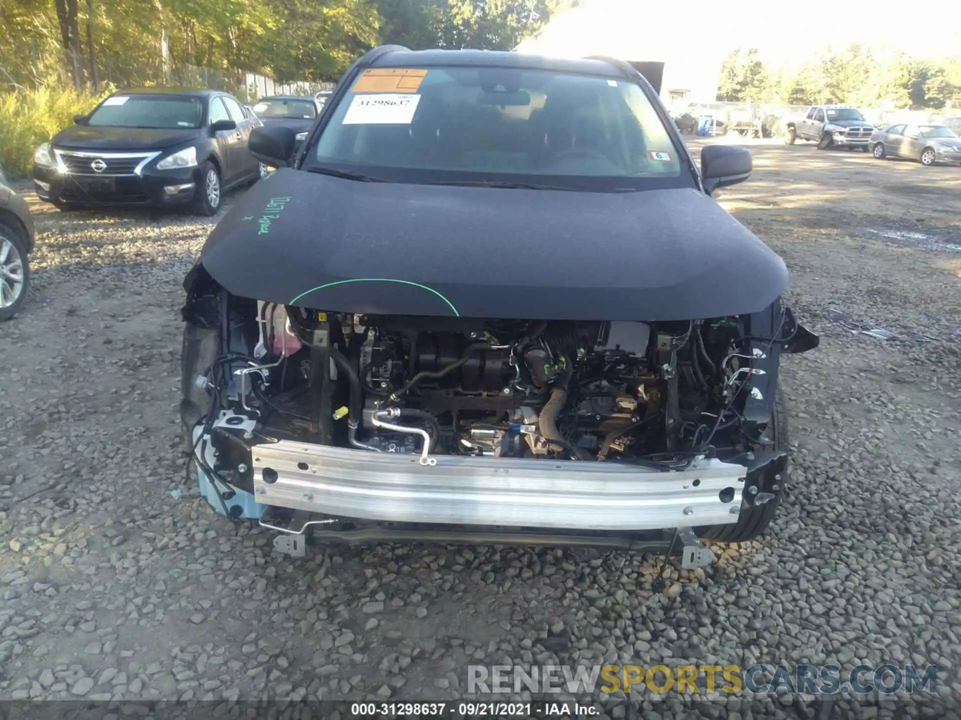 6 Photograph of a damaged car 2T3F1RFV7MC212752 TOYOTA RAV4 2021