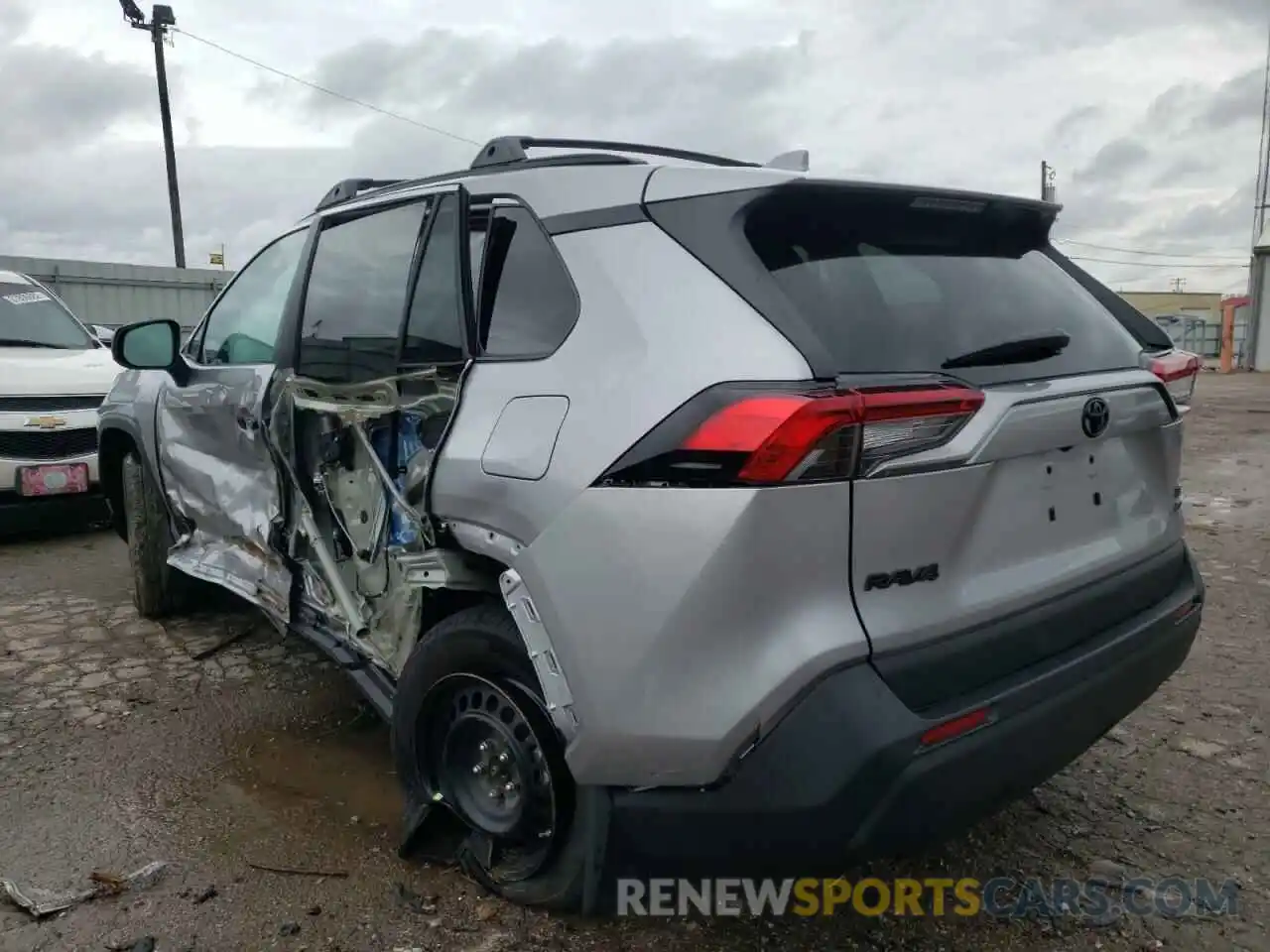 3 Photograph of a damaged car 2T3F1RFV7MC218910 TOYOTA RAV4 2021