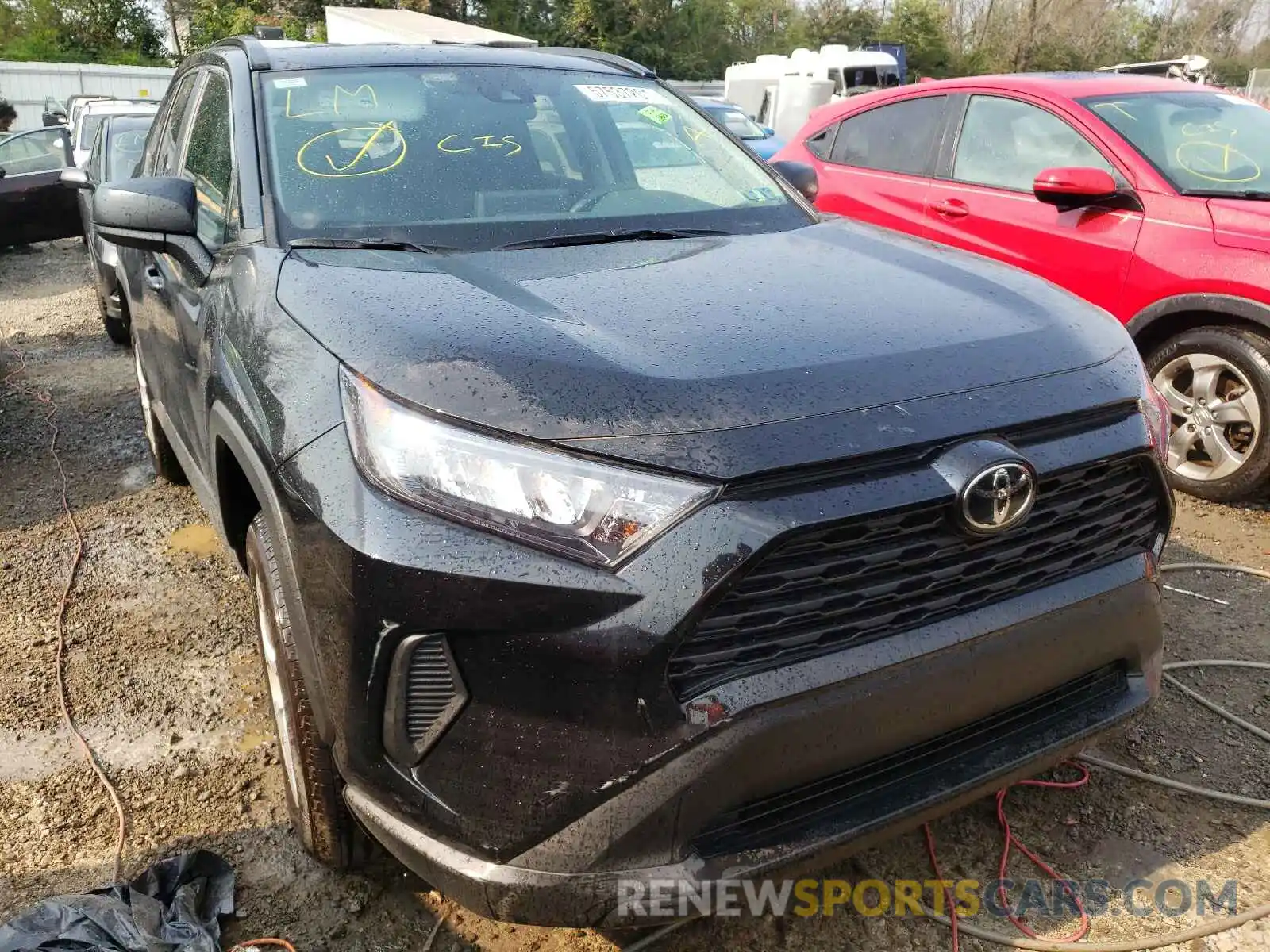 1 Photograph of a damaged car 2T3F1RFV7MC220771 TOYOTA RAV4 2021