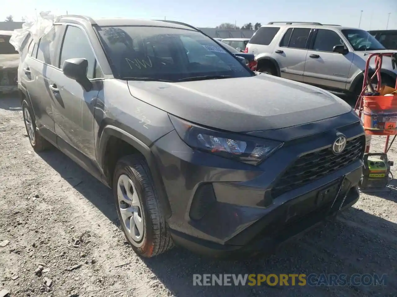 1 Photograph of a damaged car 2T3F1RFV7MC222908 TOYOTA RAV4 2021