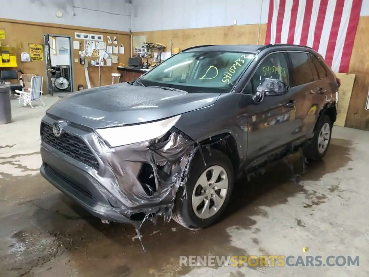 2 Photograph of a damaged car 2T3F1RFV7MC226053 TOYOTA RAV4 2021