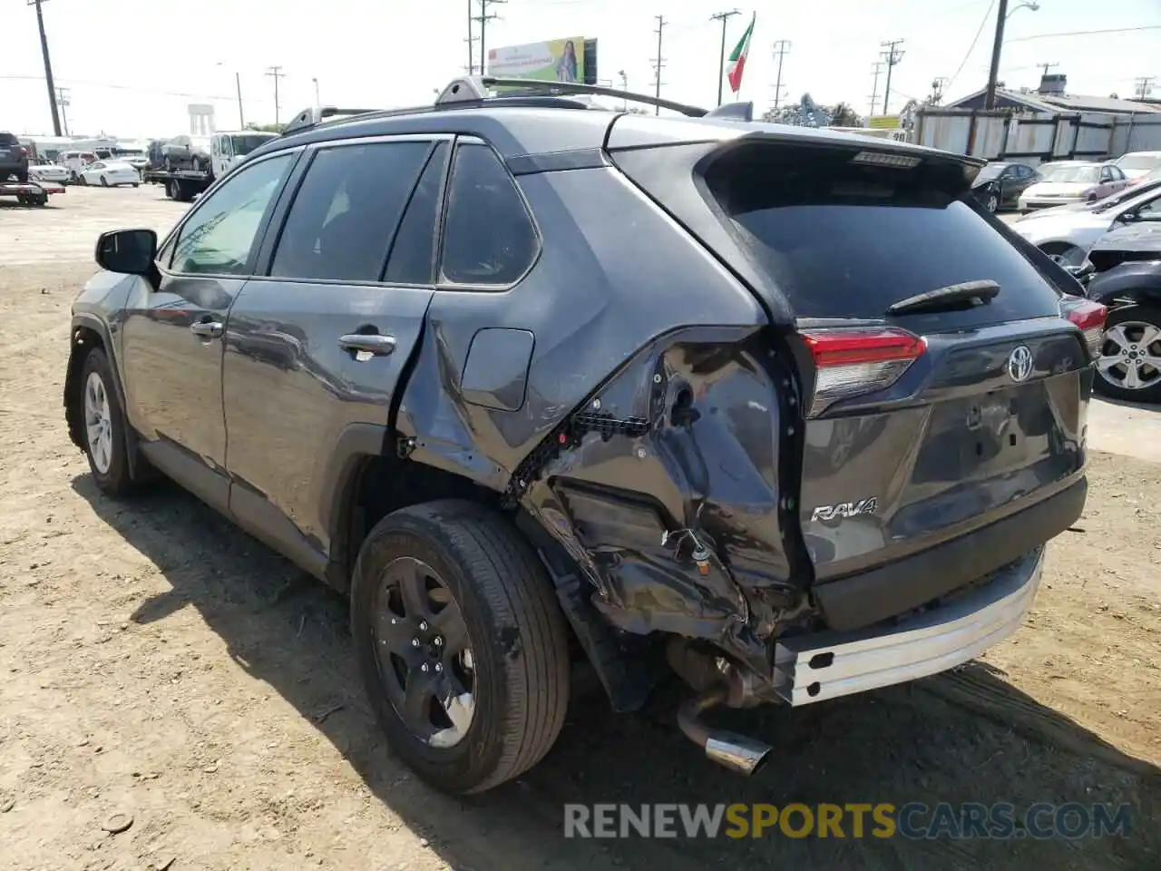 3 Photograph of a damaged car 2T3F1RFV7MC229020 TOYOTA RAV4 2021