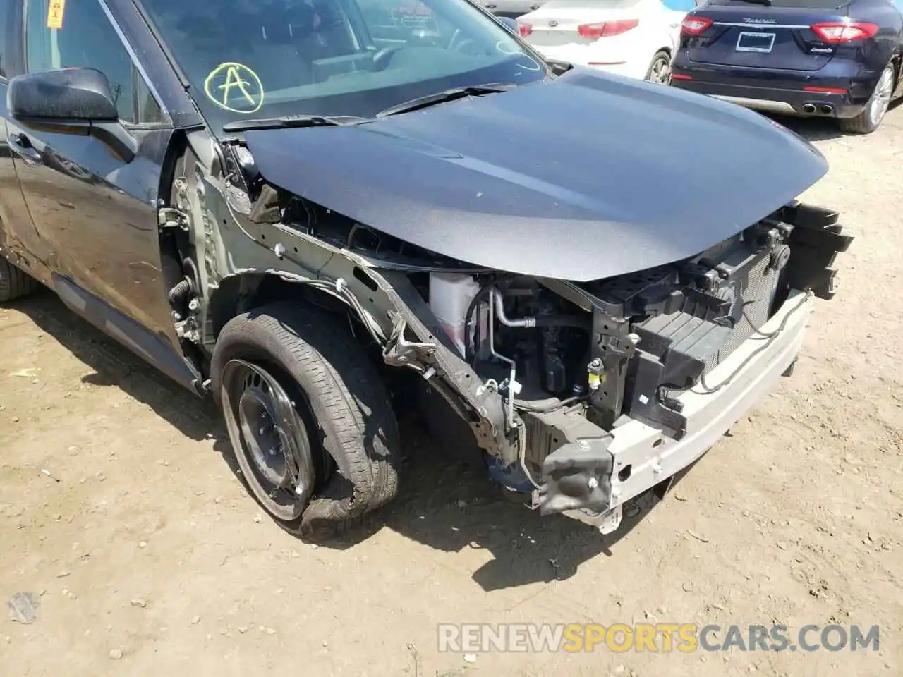 9 Photograph of a damaged car 2T3F1RFV7MC229020 TOYOTA RAV4 2021