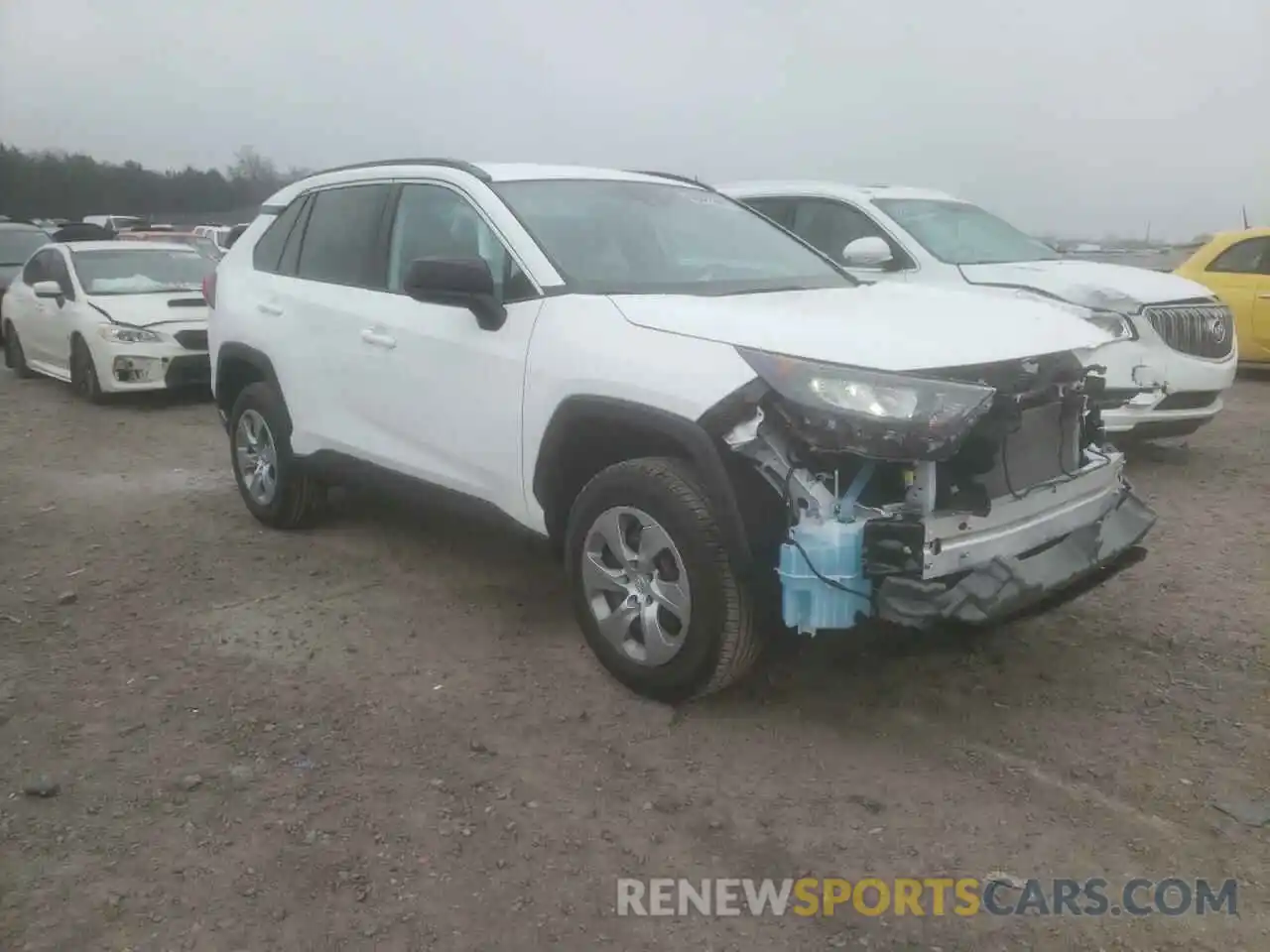 1 Photograph of a damaged car 2T3F1RFV7MC235318 TOYOTA RAV4 2021