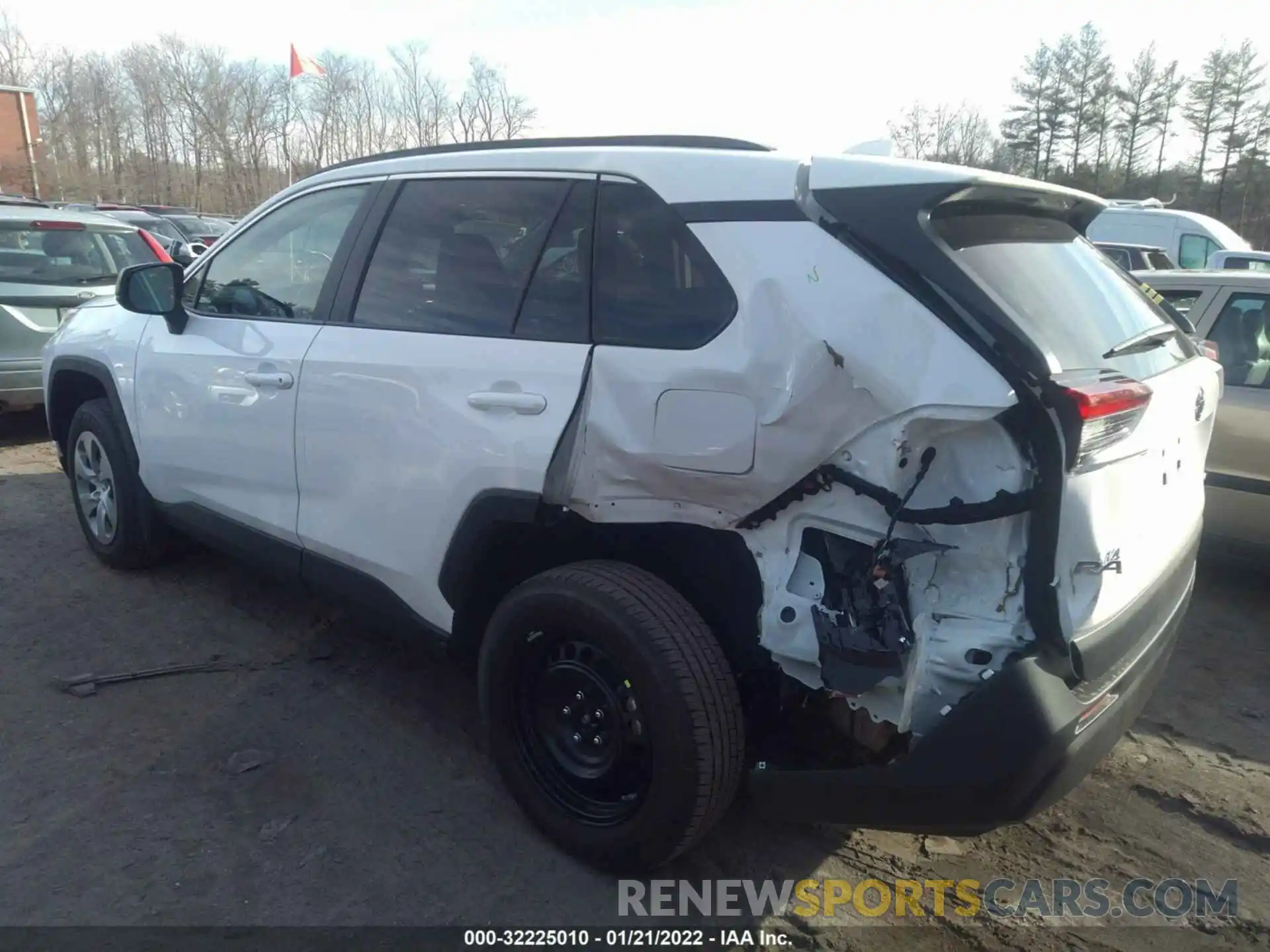 3 Photograph of a damaged car 2T3F1RFV7MC245234 TOYOTA RAV4 2021