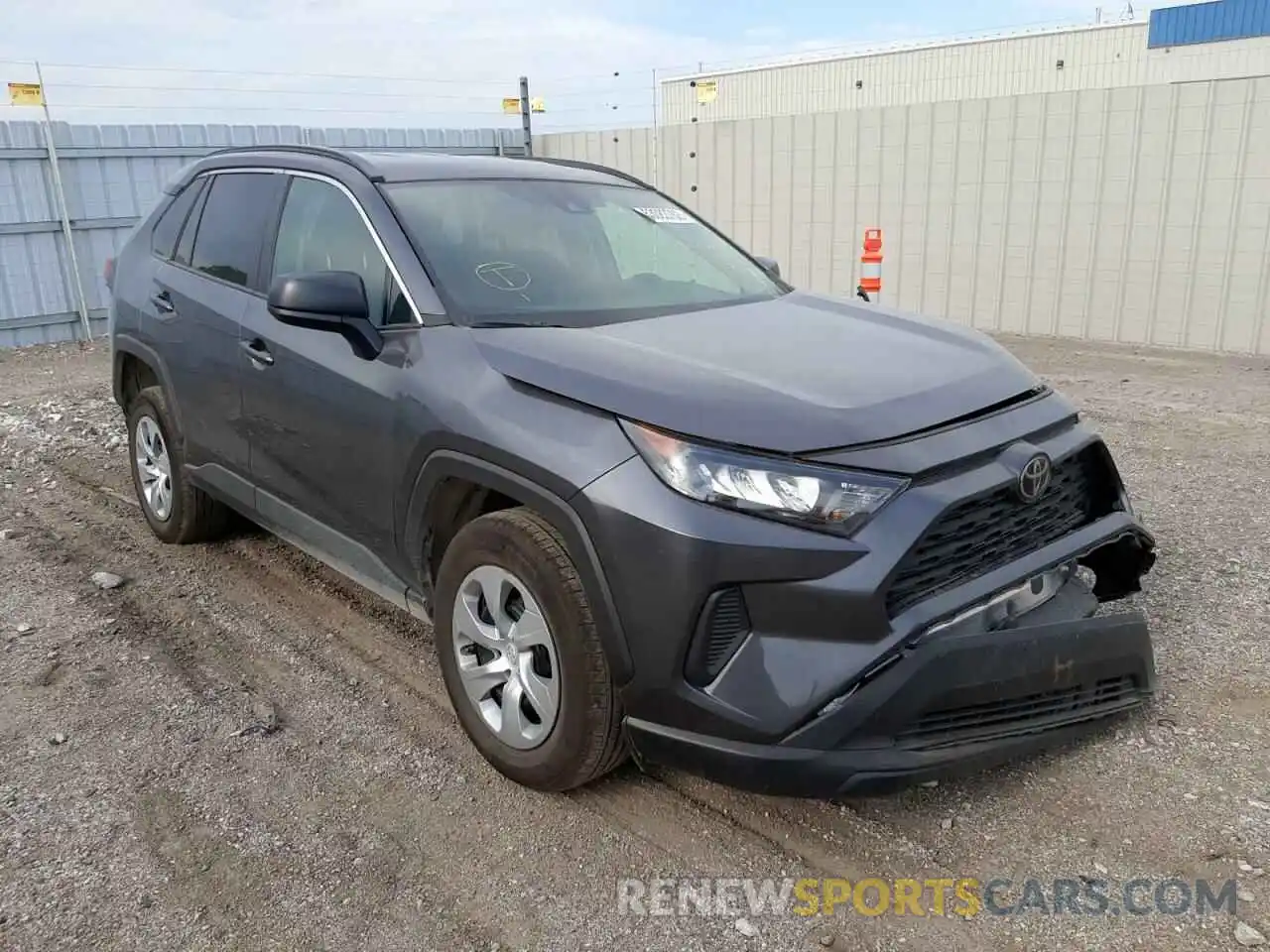 1 Photograph of a damaged car 2T3F1RFV7MC255827 TOYOTA RAV4 2021