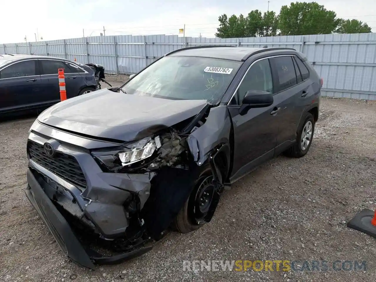 2 Photograph of a damaged car 2T3F1RFV7MC255827 TOYOTA RAV4 2021