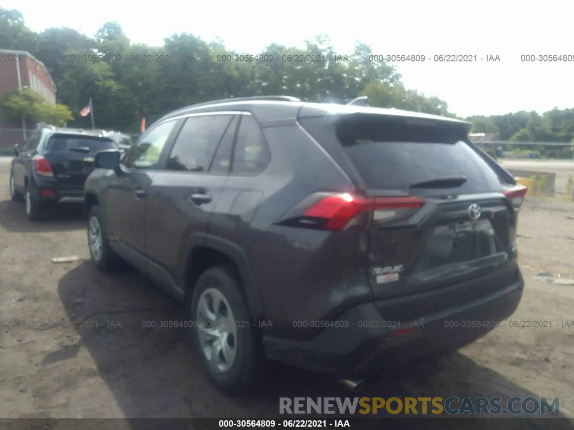 3 Photograph of a damaged car 2T3F1RFV7MW146914 TOYOTA RAV4 2021