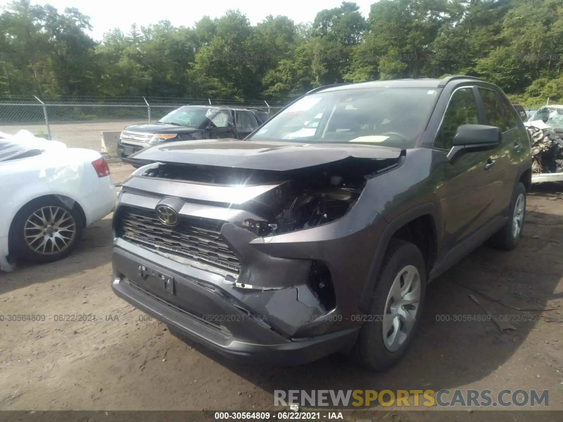 6 Photograph of a damaged car 2T3F1RFV7MW146914 TOYOTA RAV4 2021