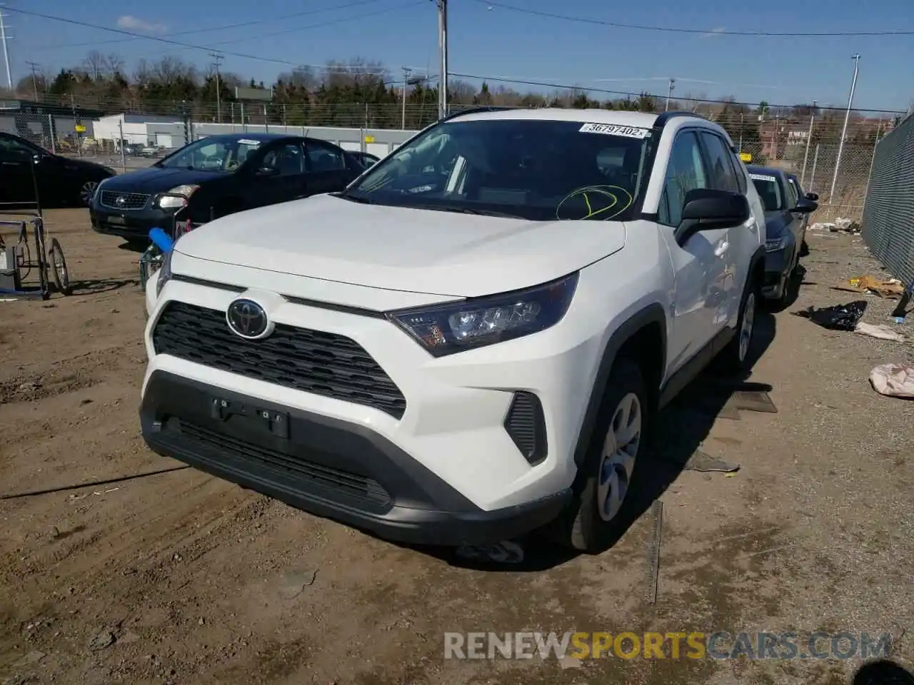 2 Фотография поврежденного автомобиля 2T3F1RFV7MW157699 TOYOTA RAV4 2021