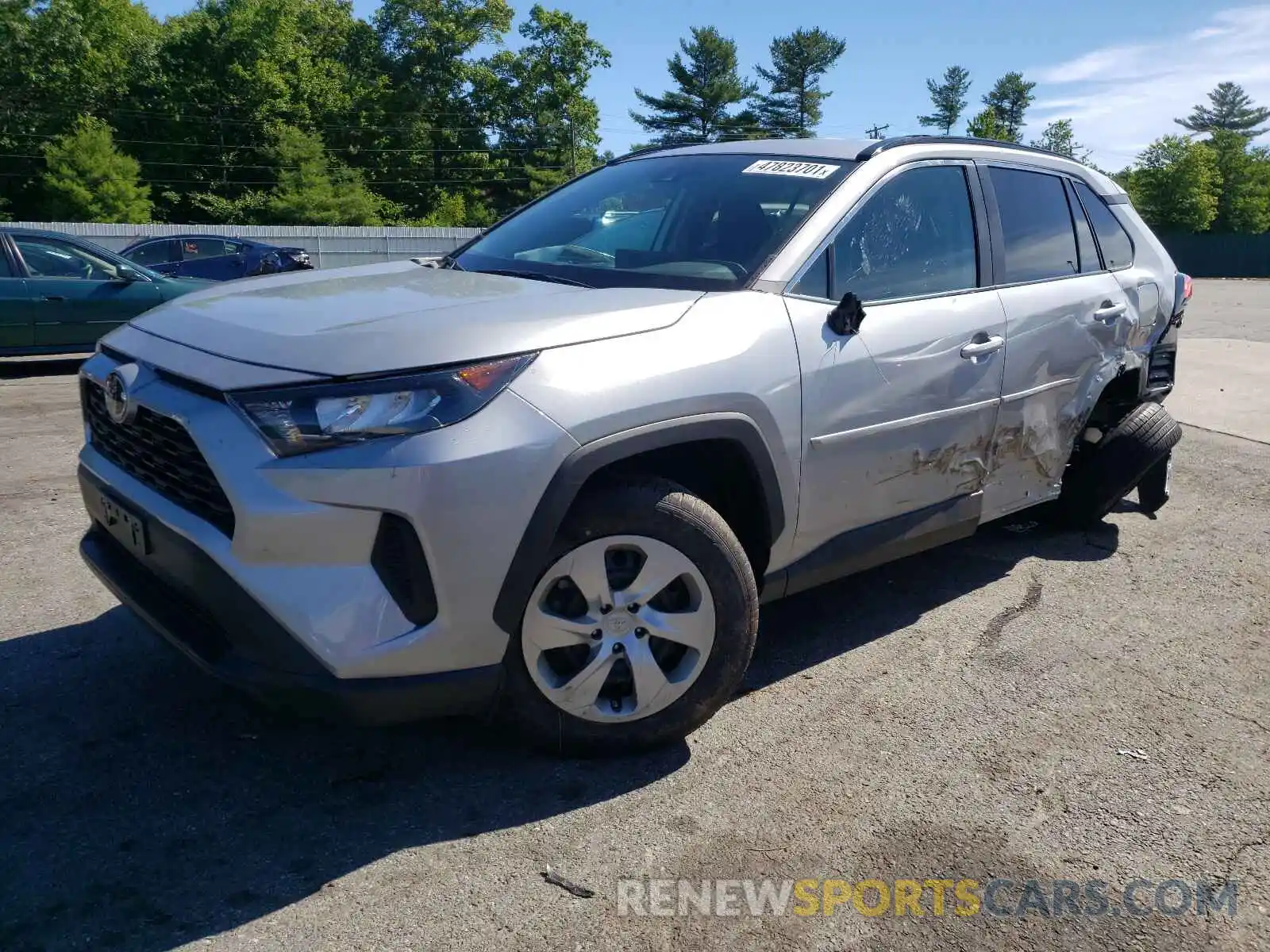 2 Photograph of a damaged car 2T3F1RFV7MW164569 TOYOTA RAV4 2021