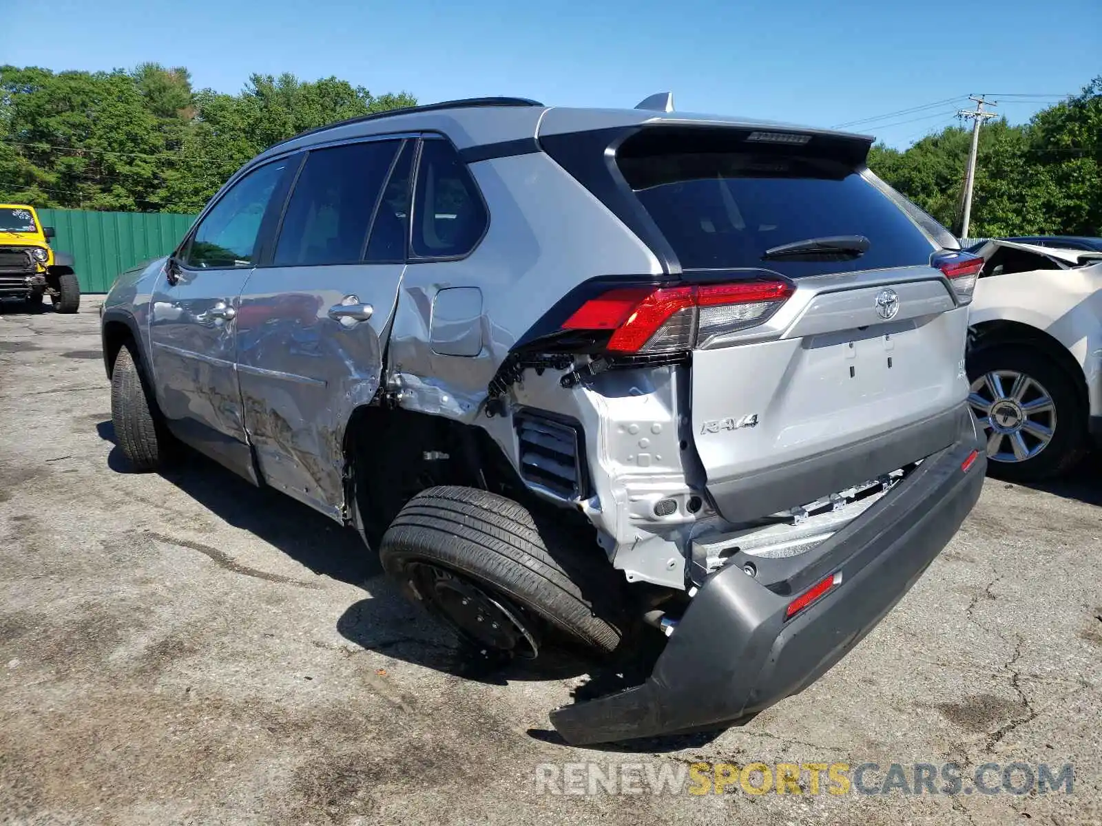 3 Photograph of a damaged car 2T3F1RFV7MW164569 TOYOTA RAV4 2021