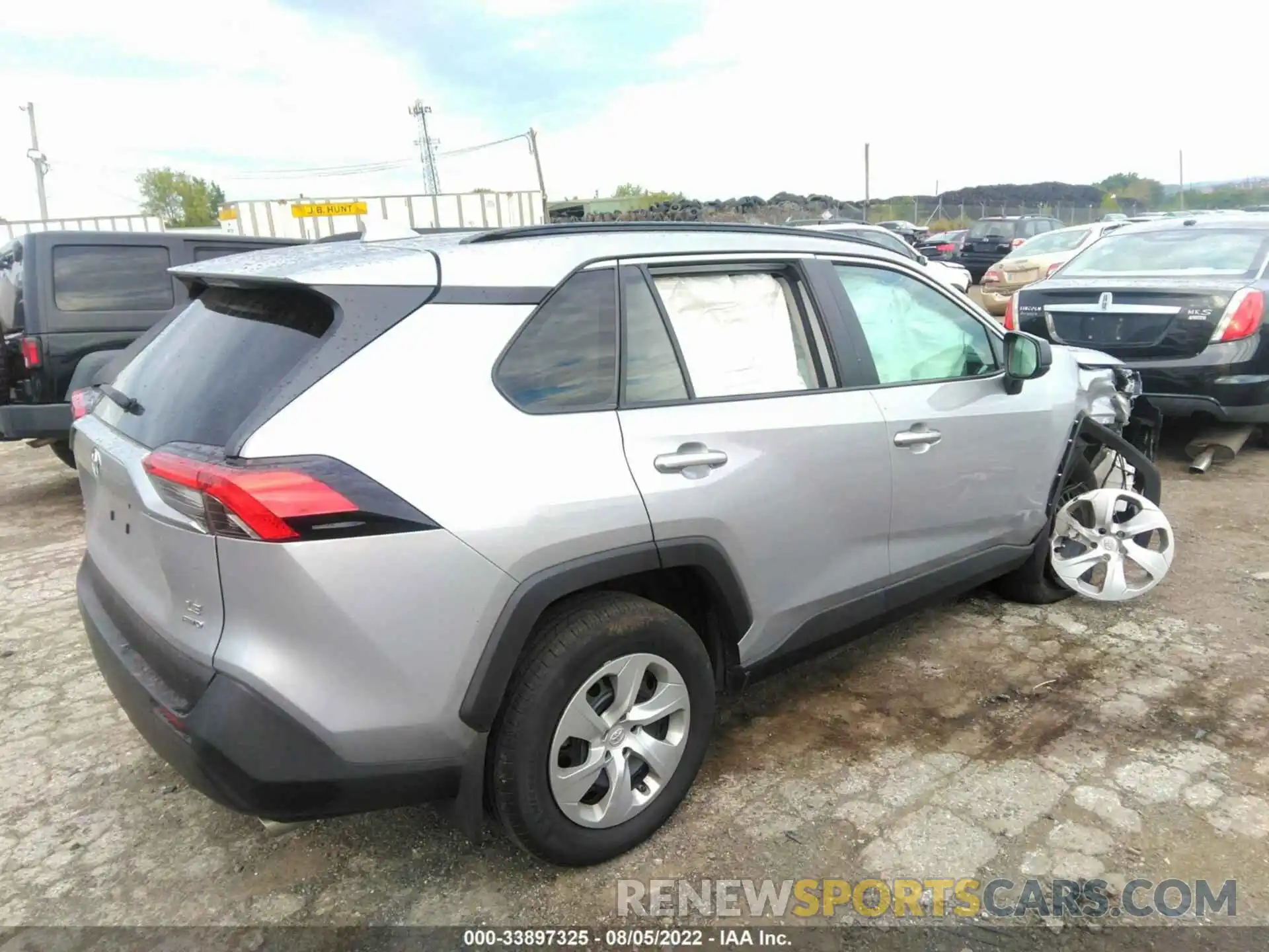 4 Фотография поврежденного автомобиля 2T3F1RFV7MW166936 TOYOTA RAV4 2021