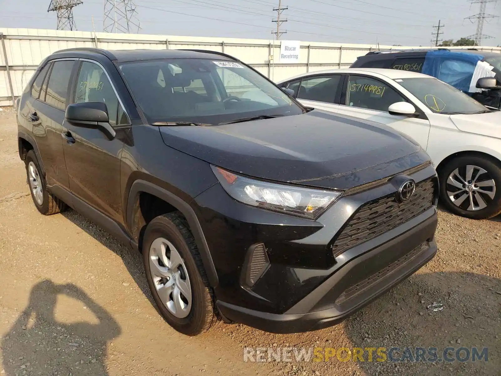 1 Photograph of a damaged car 2T3F1RFV7MW176656 TOYOTA RAV4 2021