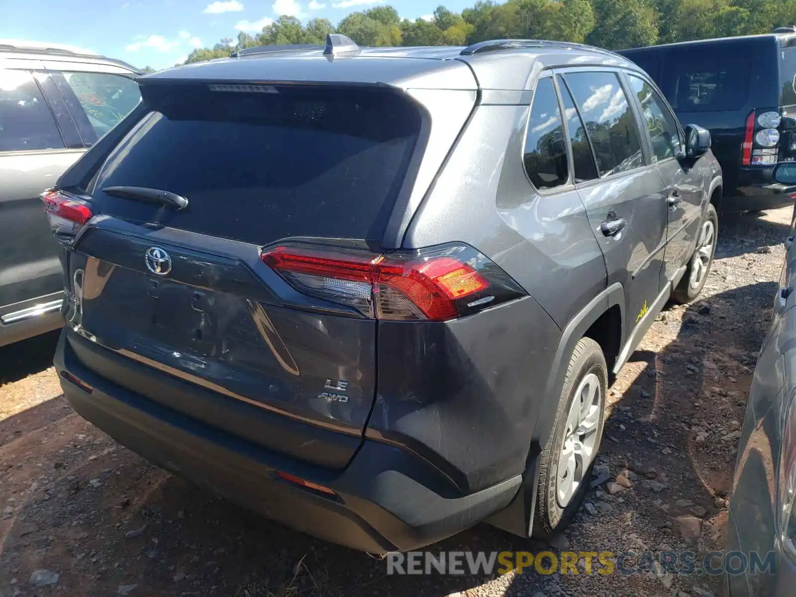 4 Photograph of a damaged car 2T3F1RFV7MW177869 TOYOTA RAV4 2021