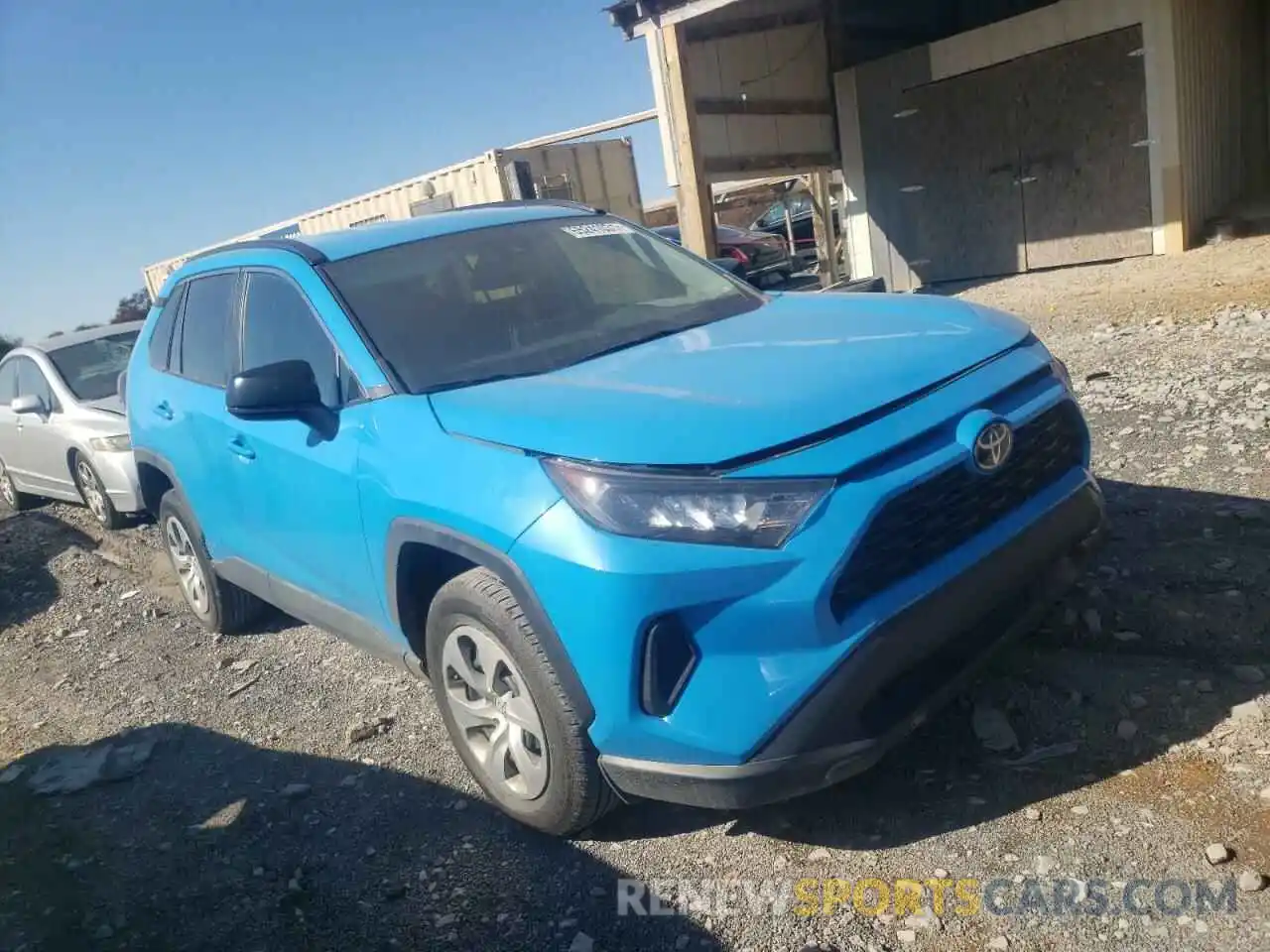 1 Photograph of a damaged car 2T3F1RFV7MW179539 TOYOTA RAV4 2021