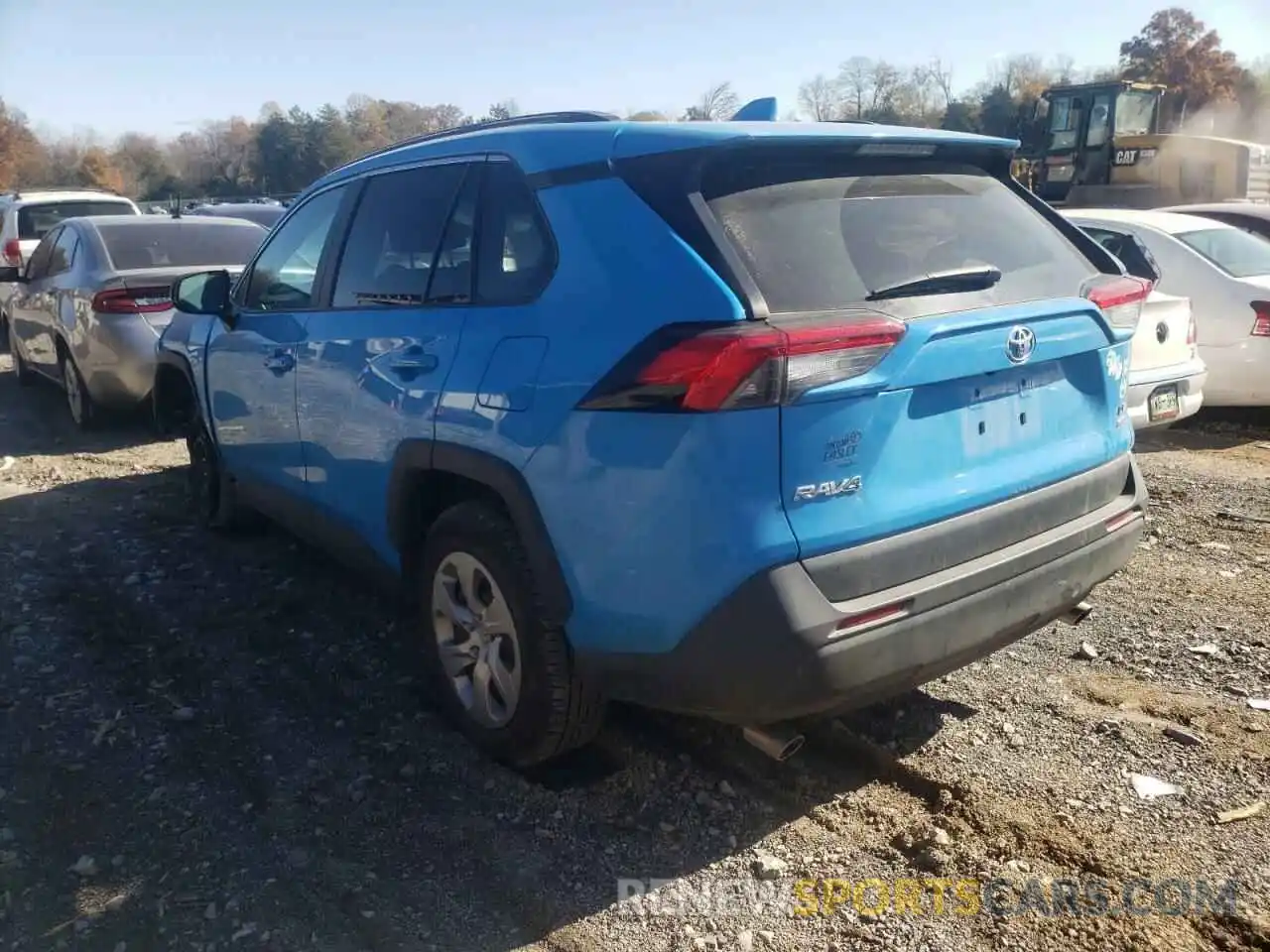 3 Photograph of a damaged car 2T3F1RFV7MW179539 TOYOTA RAV4 2021