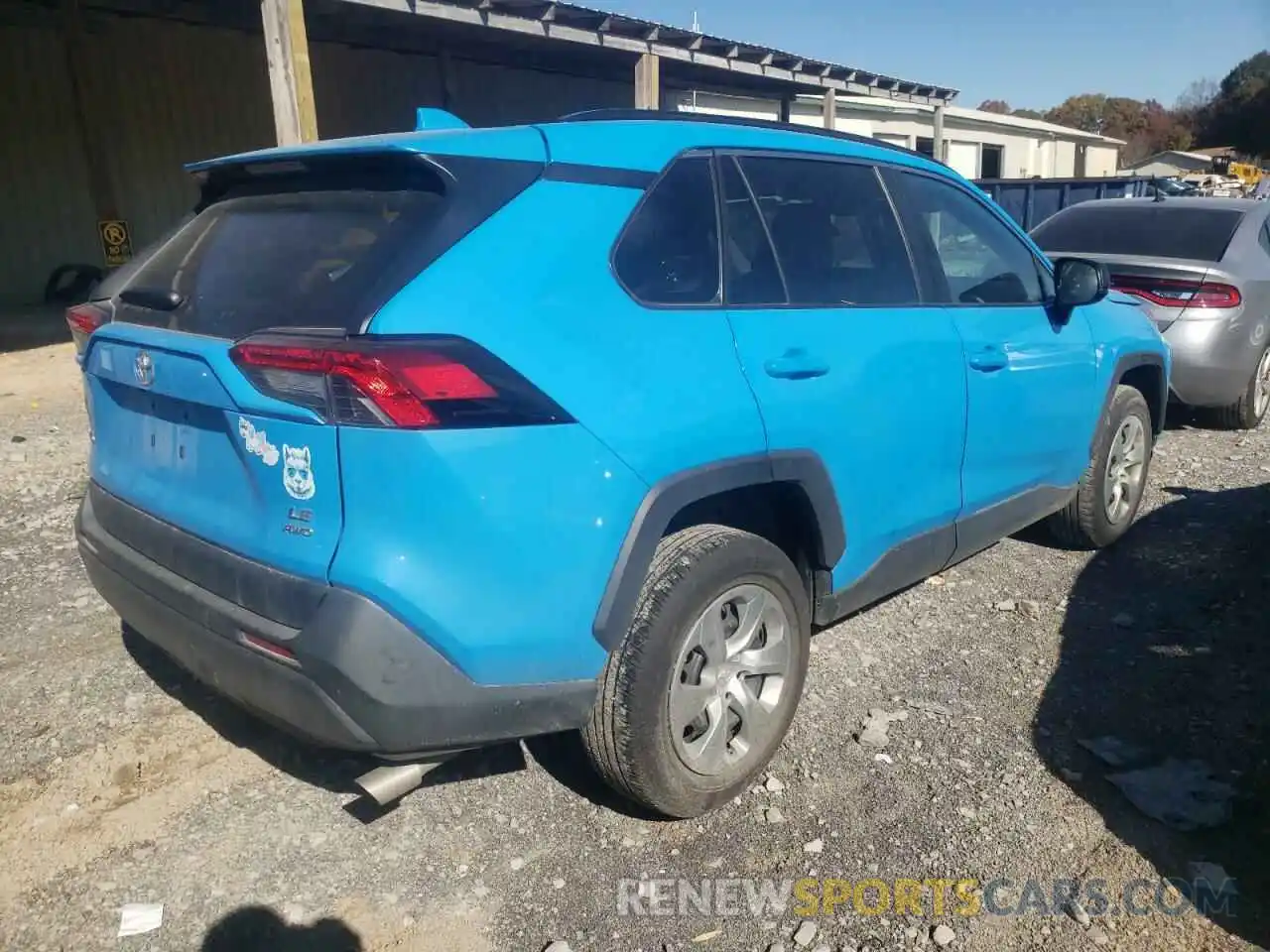 4 Фотография поврежденного автомобиля 2T3F1RFV7MW179539 TOYOTA RAV4 2021