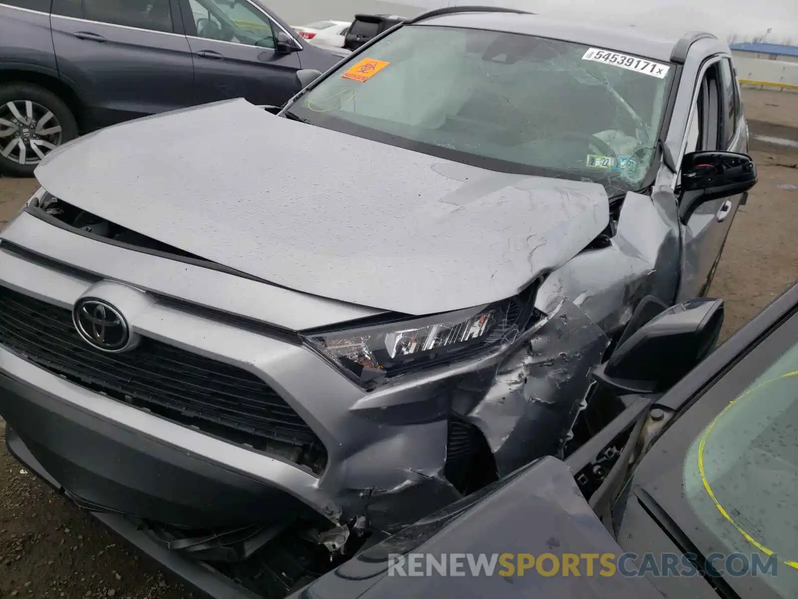 2 Photograph of a damaged car 2T3F1RFV7MW181601 TOYOTA RAV4 2021