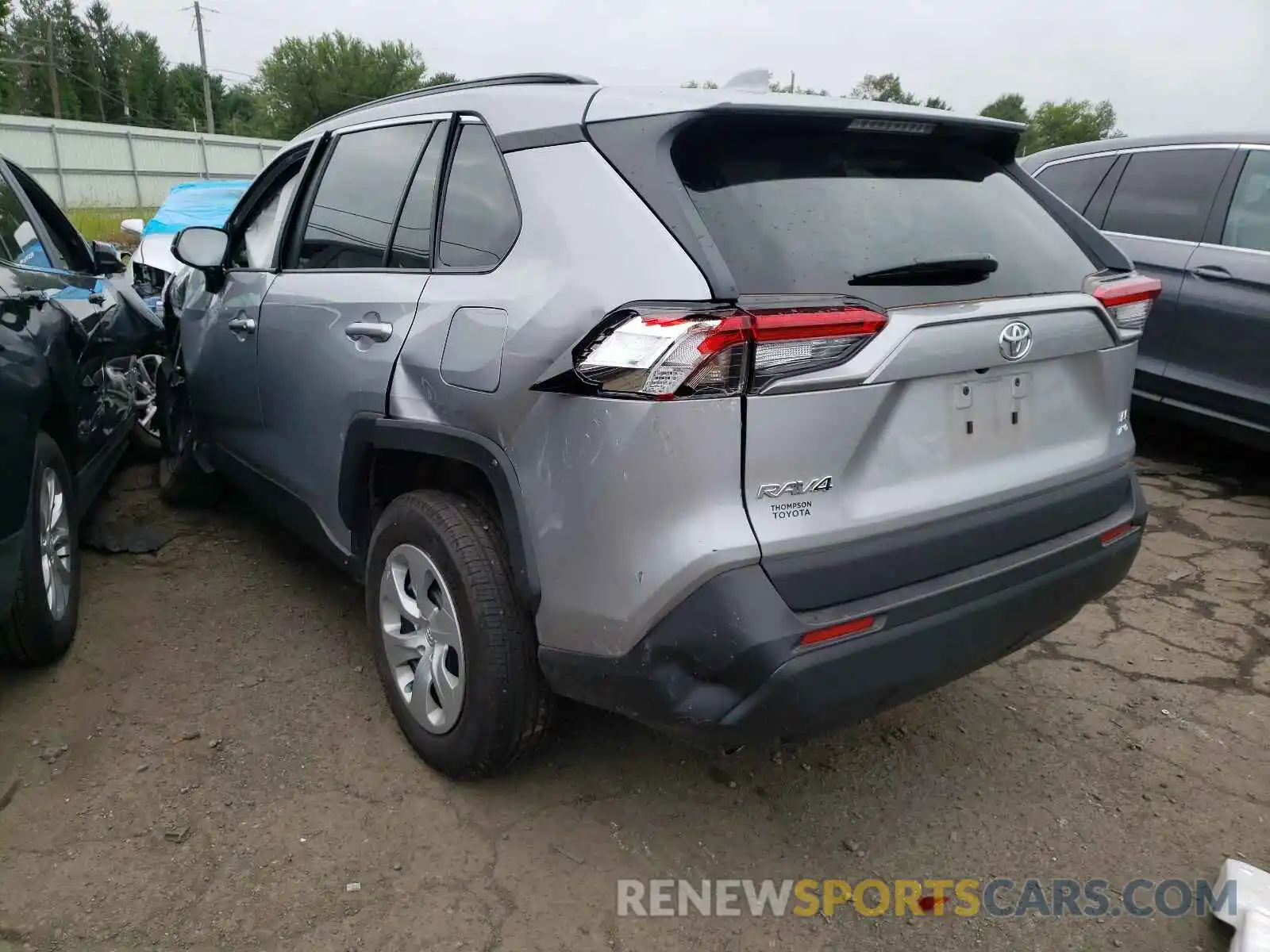 3 Photograph of a damaged car 2T3F1RFV7MW181601 TOYOTA RAV4 2021