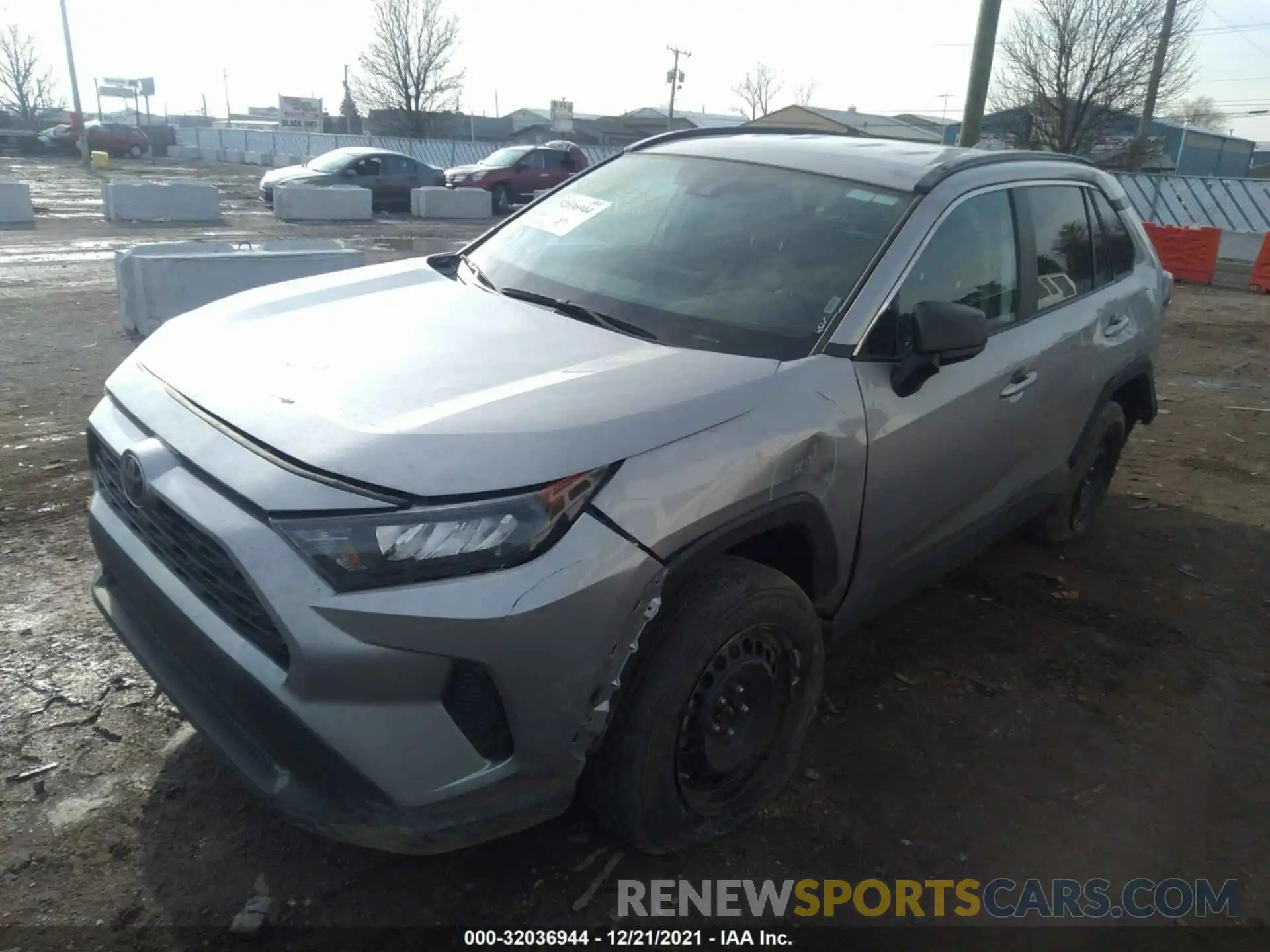 2 Photograph of a damaged car 2T3F1RFV7MW186393 TOYOTA RAV4 2021