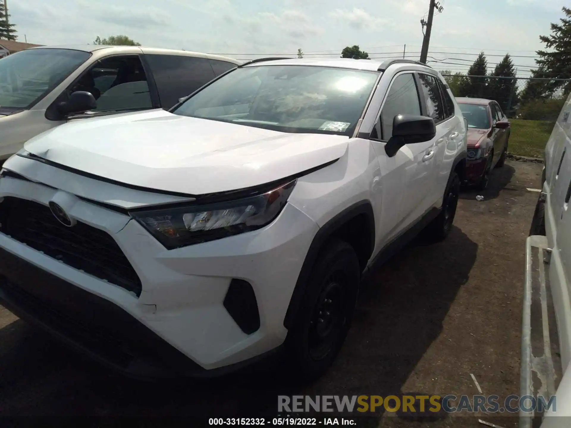 2 Фотография поврежденного автомобиля 2T3F1RFV7MW186488 TOYOTA RAV4 2021