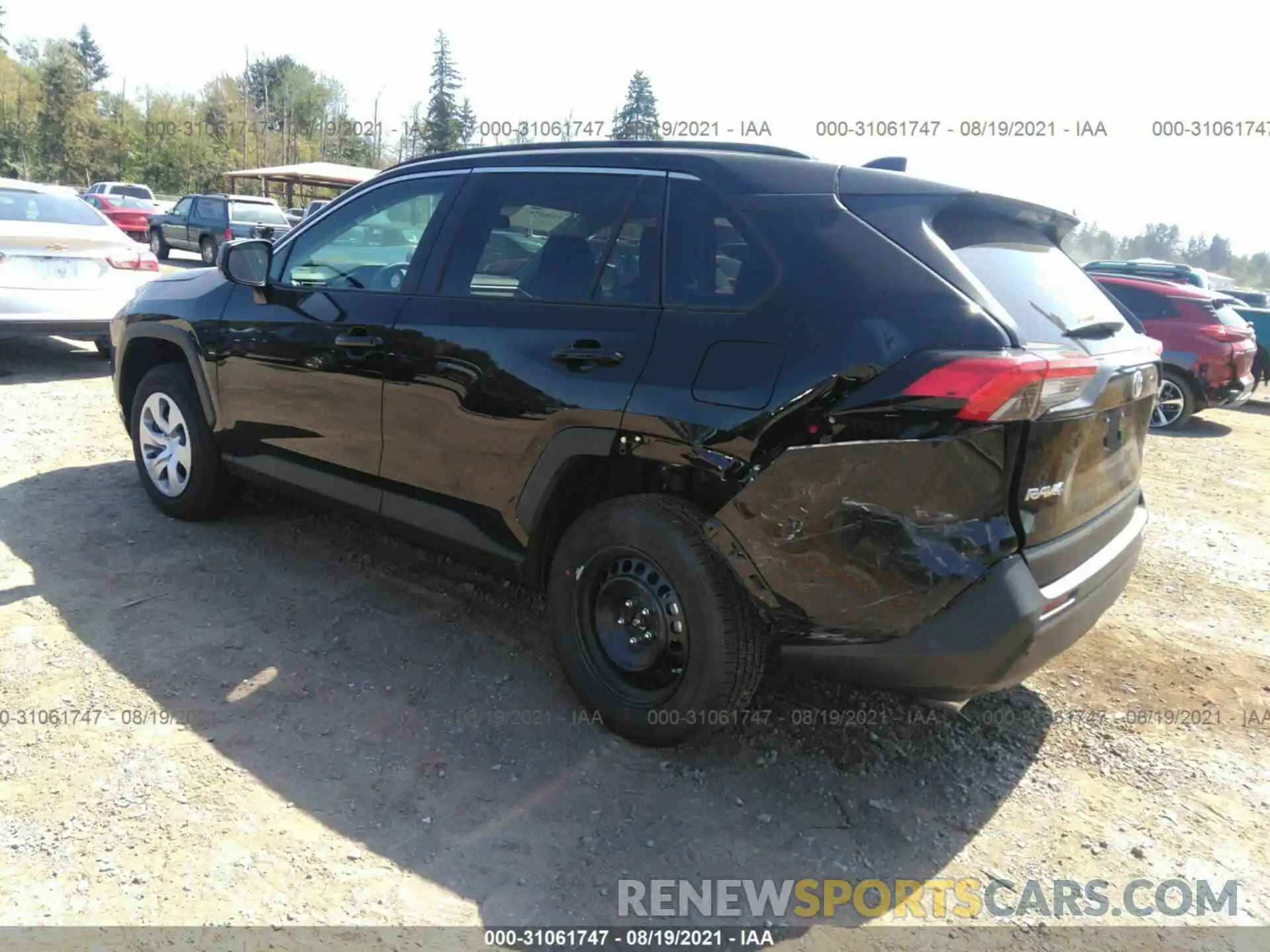 3 Photograph of a damaged car 2T3F1RFV7MW193733 TOYOTA RAV4 2021