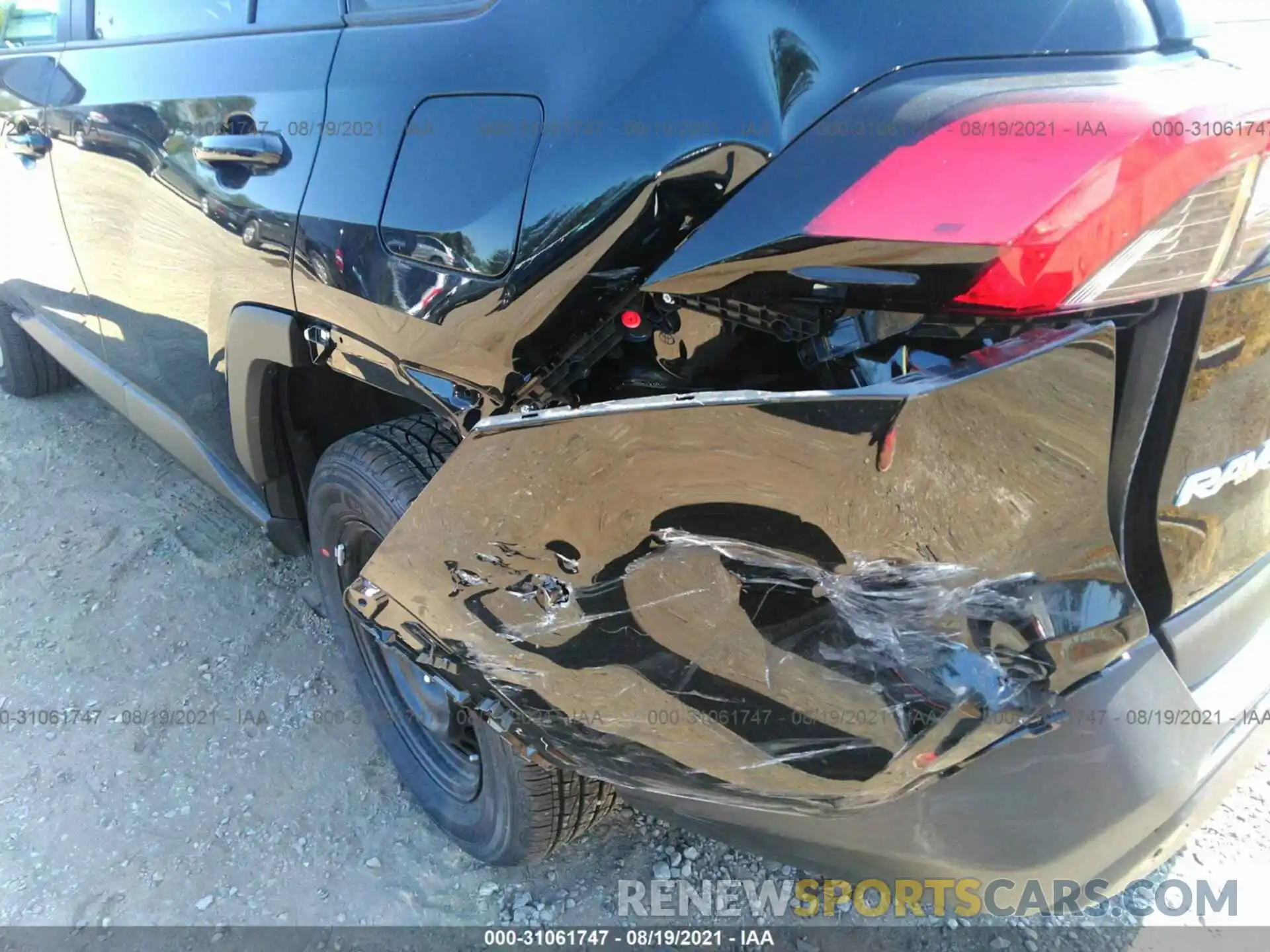 6 Photograph of a damaged car 2T3F1RFV7MW193733 TOYOTA RAV4 2021