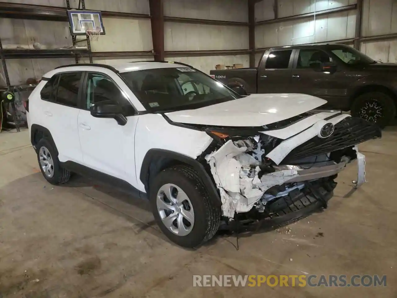 1 Photograph of a damaged car 2T3F1RFV7MW194378 TOYOTA RAV4 2021