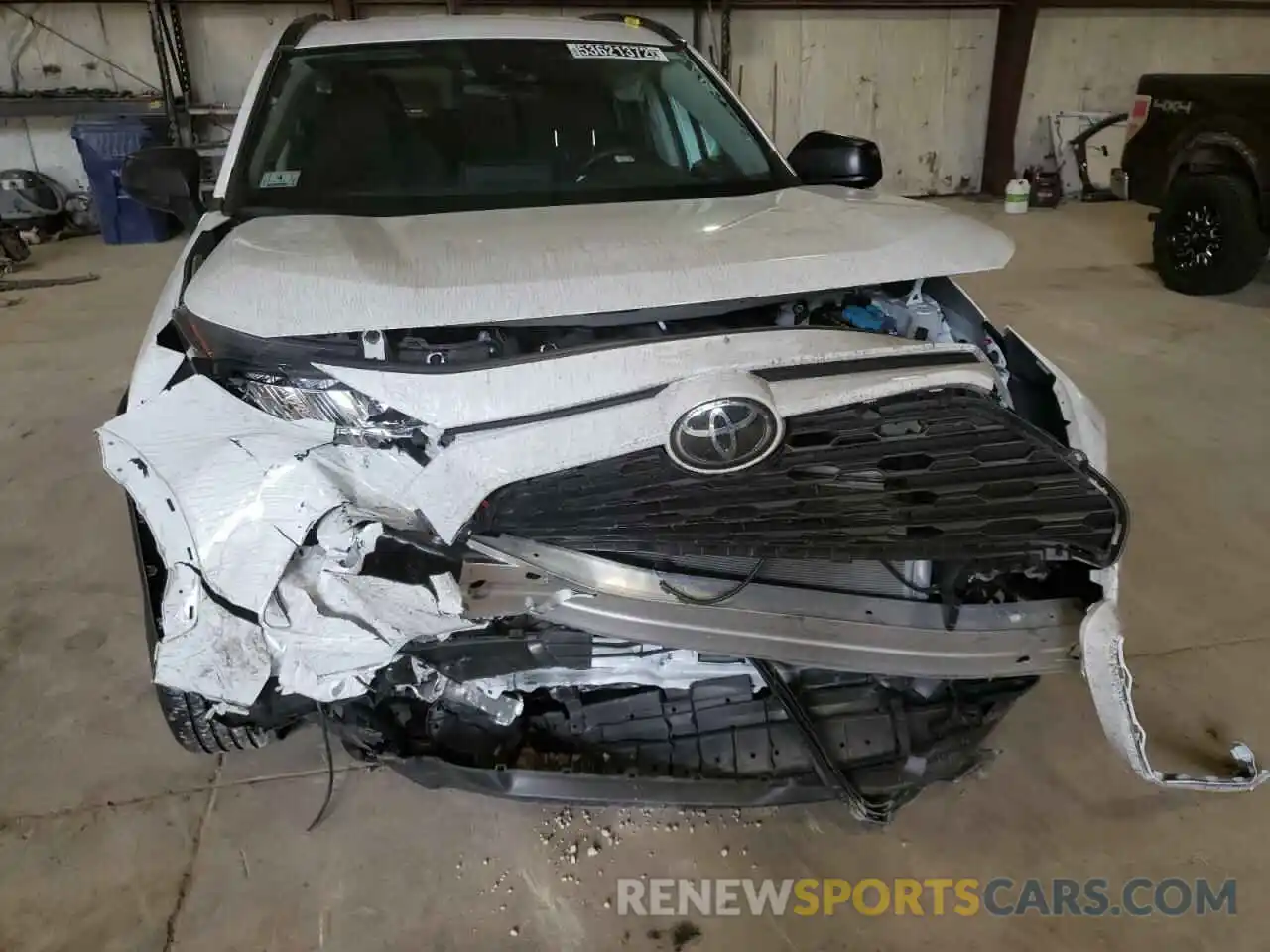 9 Photograph of a damaged car 2T3F1RFV7MW194378 TOYOTA RAV4 2021