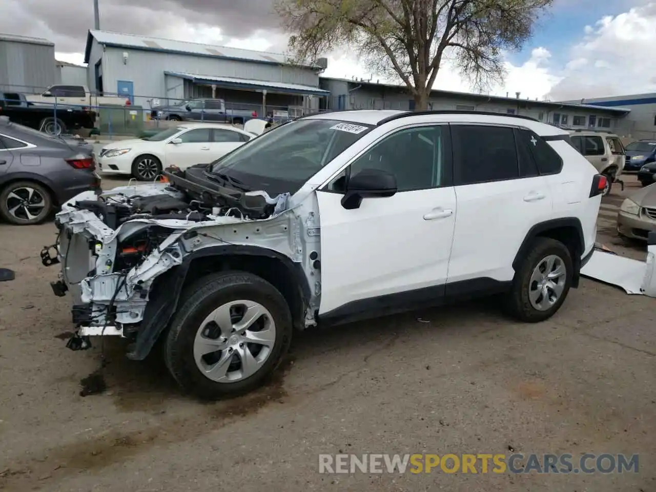 1 Photograph of a damaged car 2T3F1RFV7MW197717 TOYOTA RAV4 2021