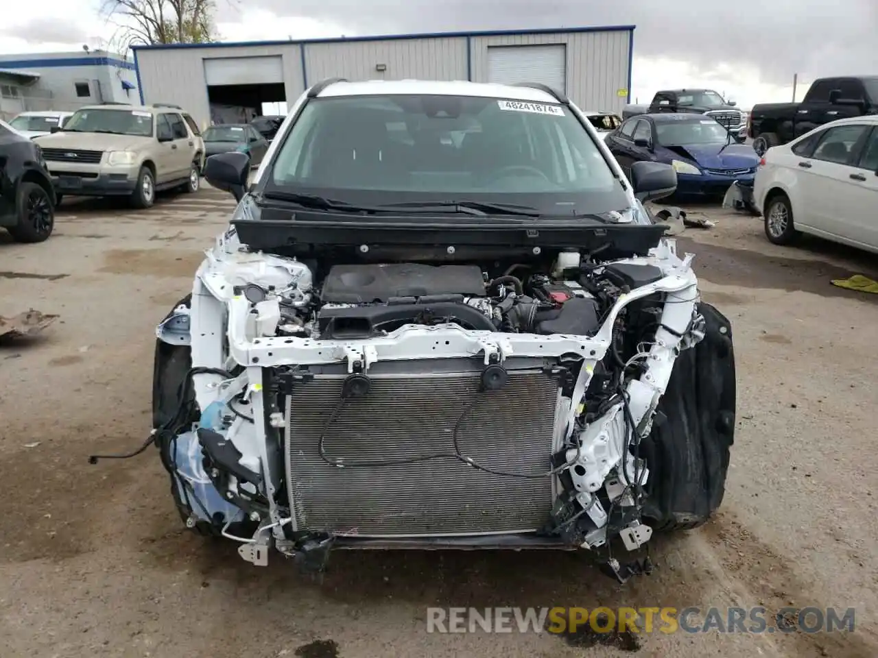 5 Photograph of a damaged car 2T3F1RFV7MW197717 TOYOTA RAV4 2021