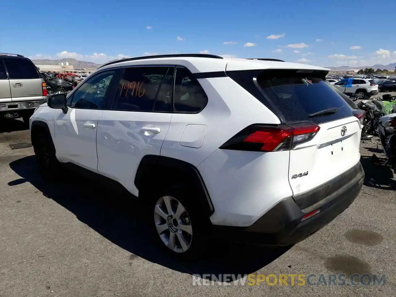 3 Photograph of a damaged car 2T3F1RFV7MW201524 TOYOTA RAV4 2021