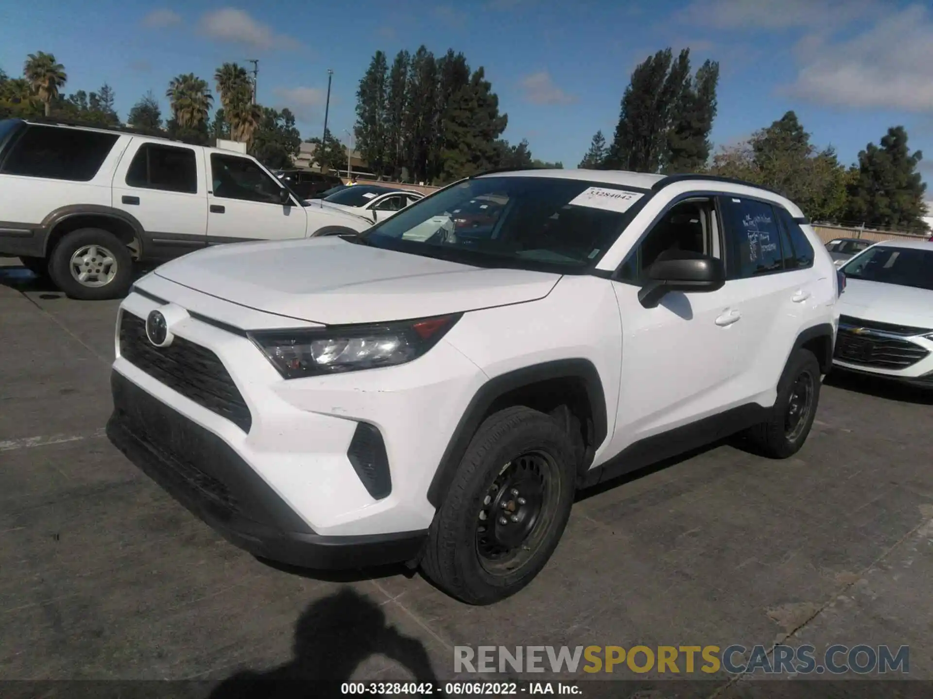 2 Photograph of a damaged car 2T3F1RFV7MW203919 TOYOTA RAV4 2021