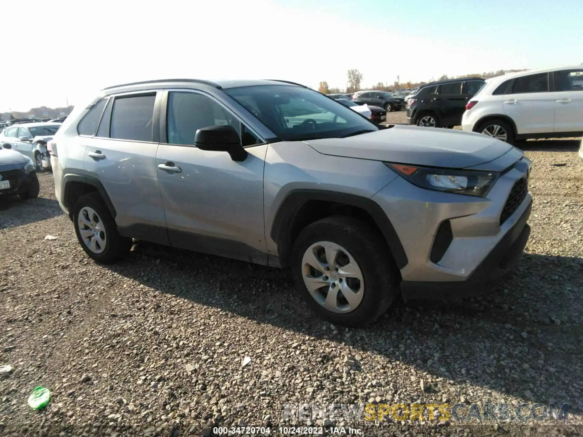 1 Photograph of a damaged car 2T3F1RFV7MW207890 TOYOTA RAV4 2021