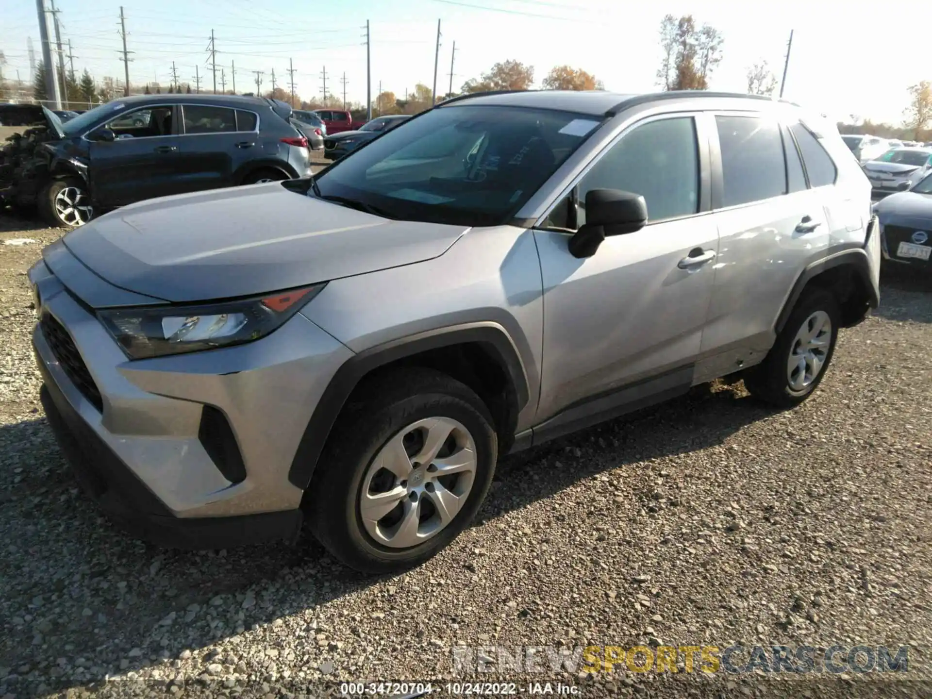 2 Photograph of a damaged car 2T3F1RFV7MW207890 TOYOTA RAV4 2021