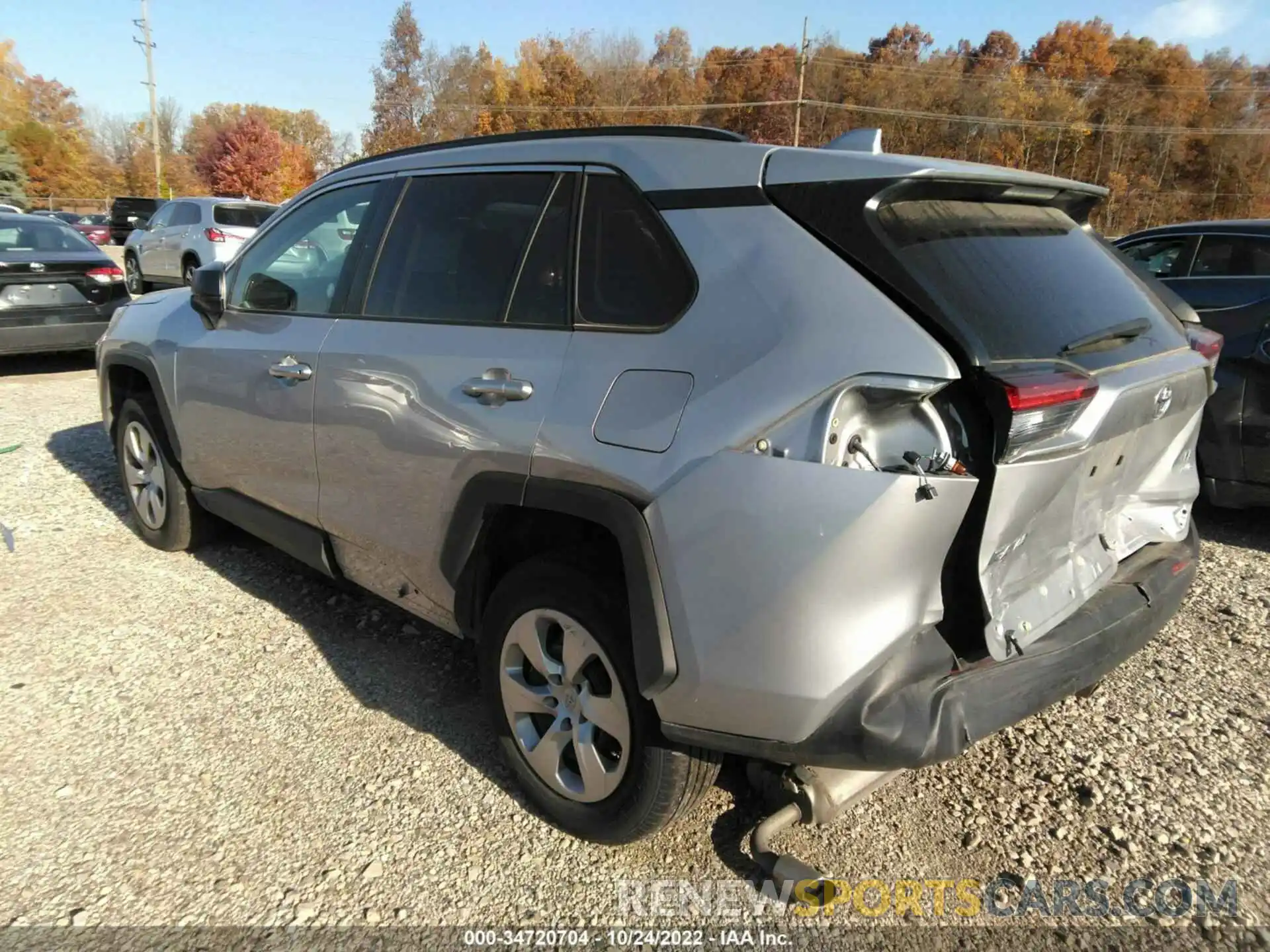 3 Photograph of a damaged car 2T3F1RFV7MW207890 TOYOTA RAV4 2021