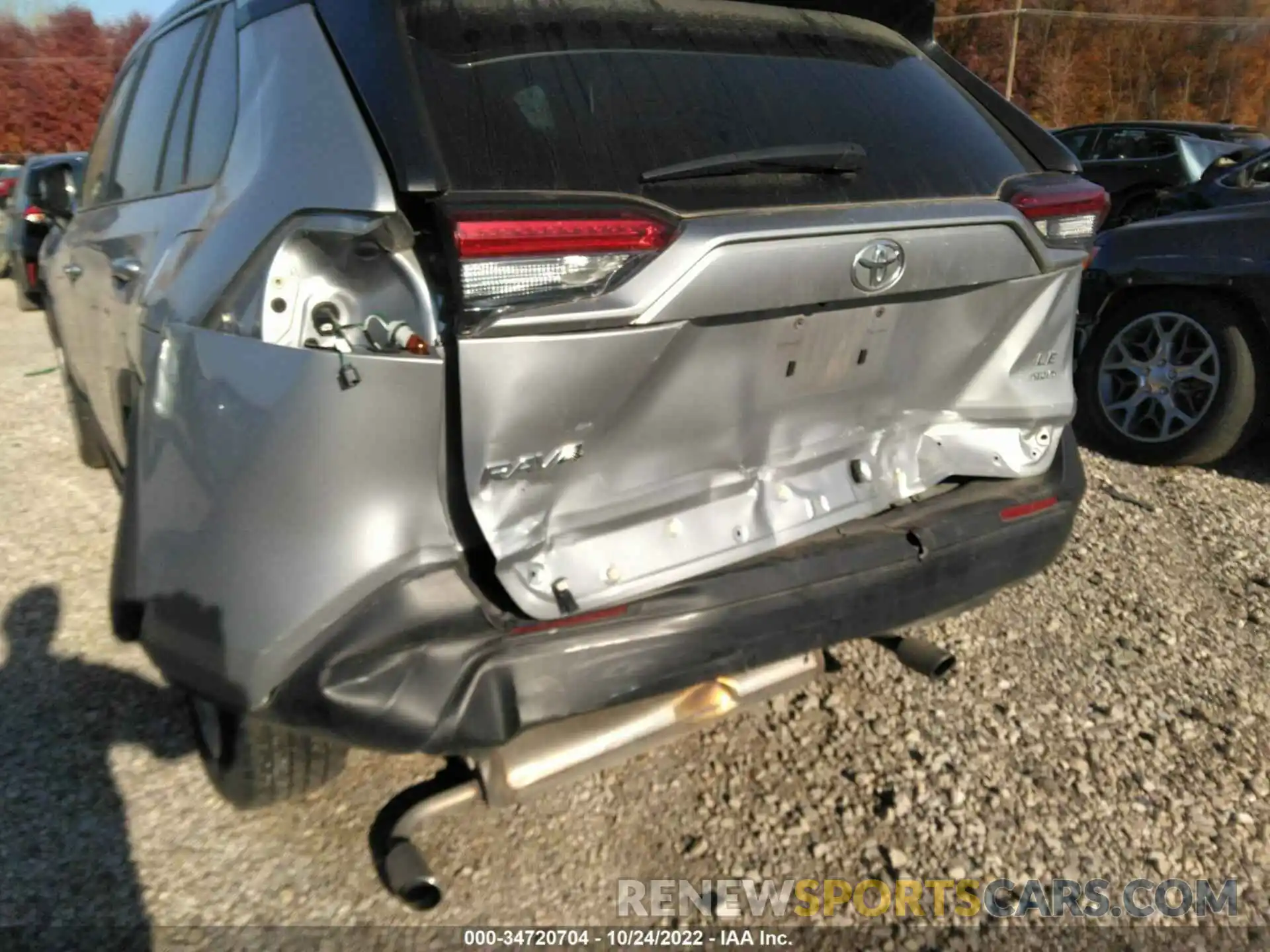 6 Photograph of a damaged car 2T3F1RFV7MW207890 TOYOTA RAV4 2021