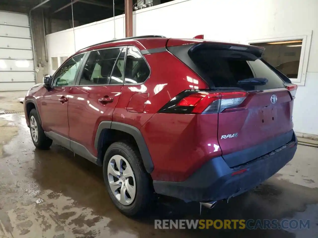 3 Photograph of a damaged car 2T3F1RFV7MW219070 TOYOTA RAV4 2021