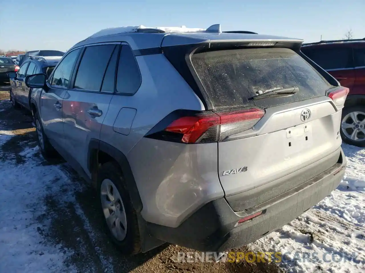 3 Photograph of a damaged car 2T3F1RFV7MW222194 TOYOTA RAV4 2021